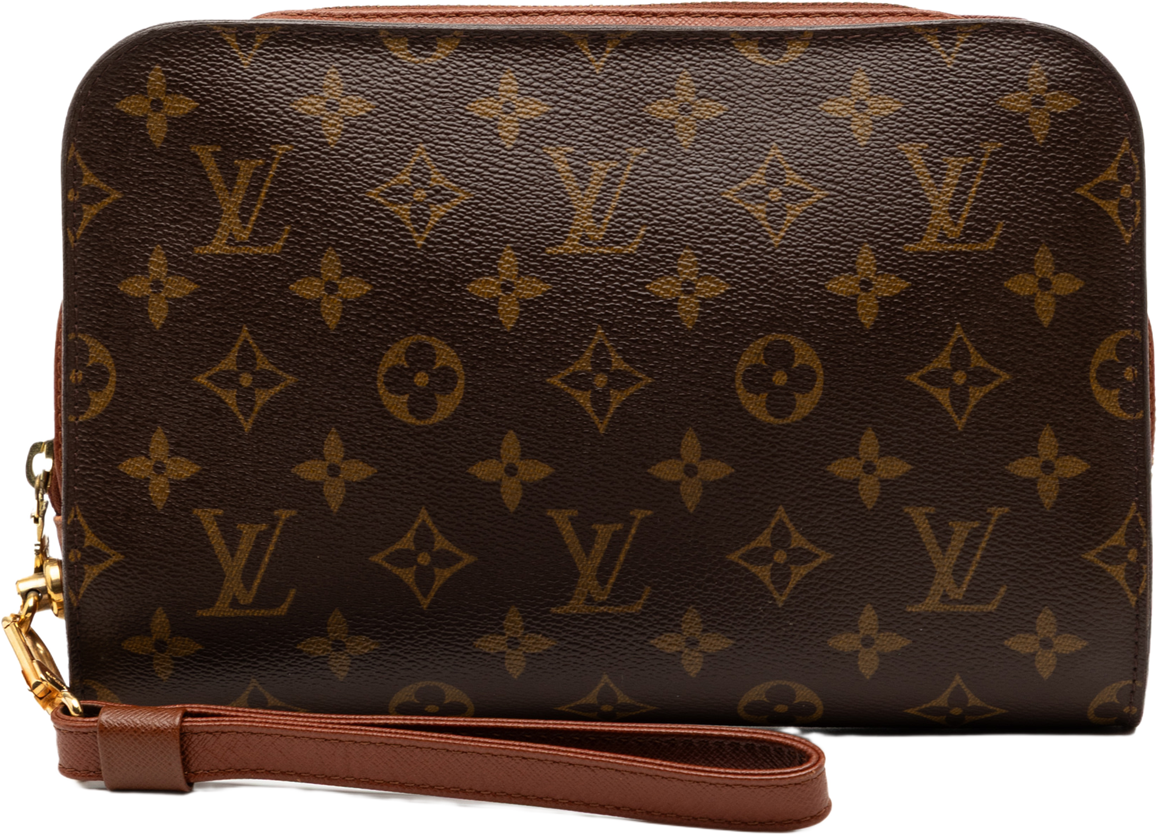 Louis Vuitton Monogram Orsay, från Luxclusif, i färgen brown. Klicka för att öppna bilden i stort format
