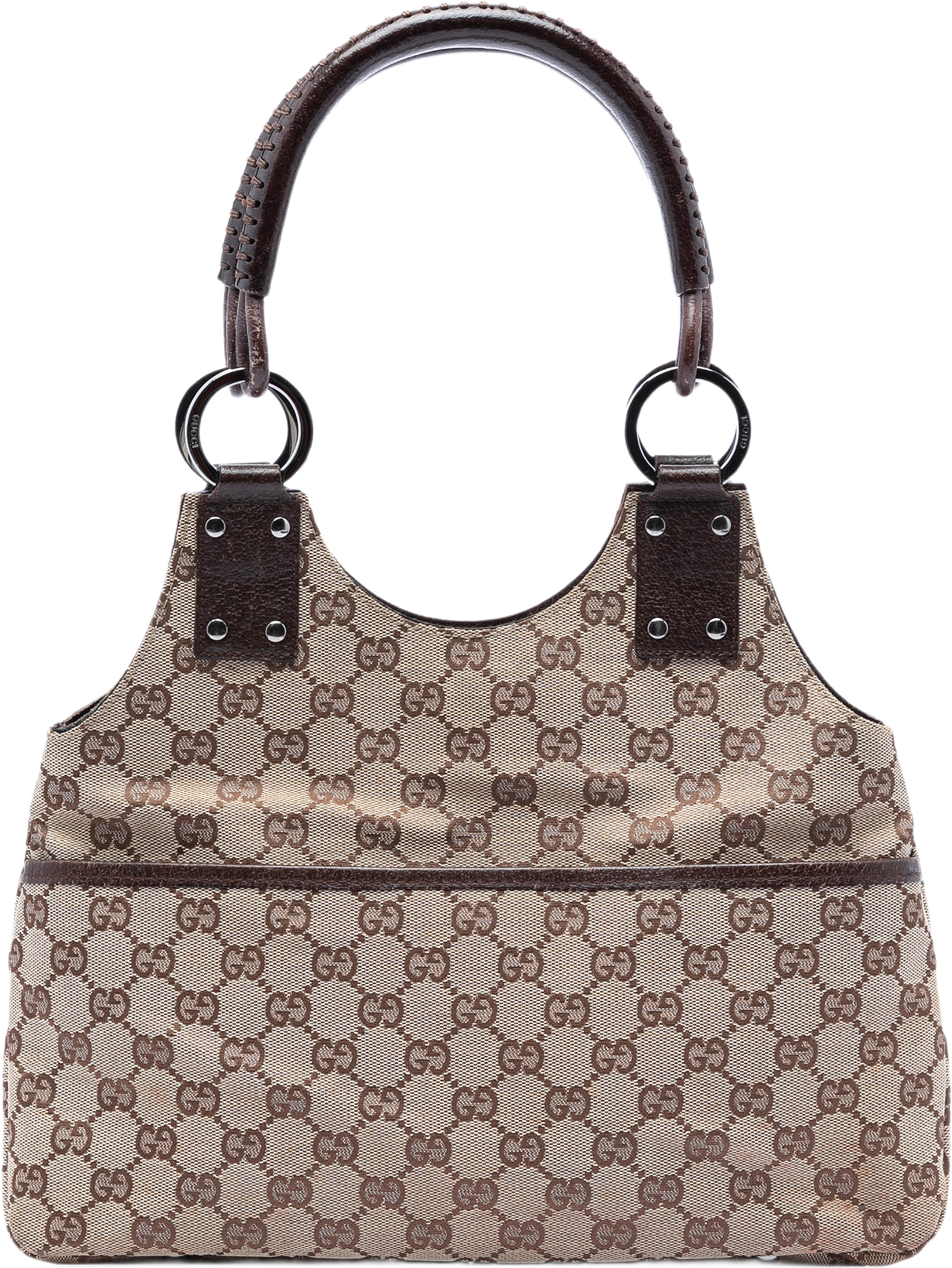 Gucci Gg Canvas Shoulder Bag, från Luxclusif, i färgen beige. Klicka för att öppna bilden i stort format