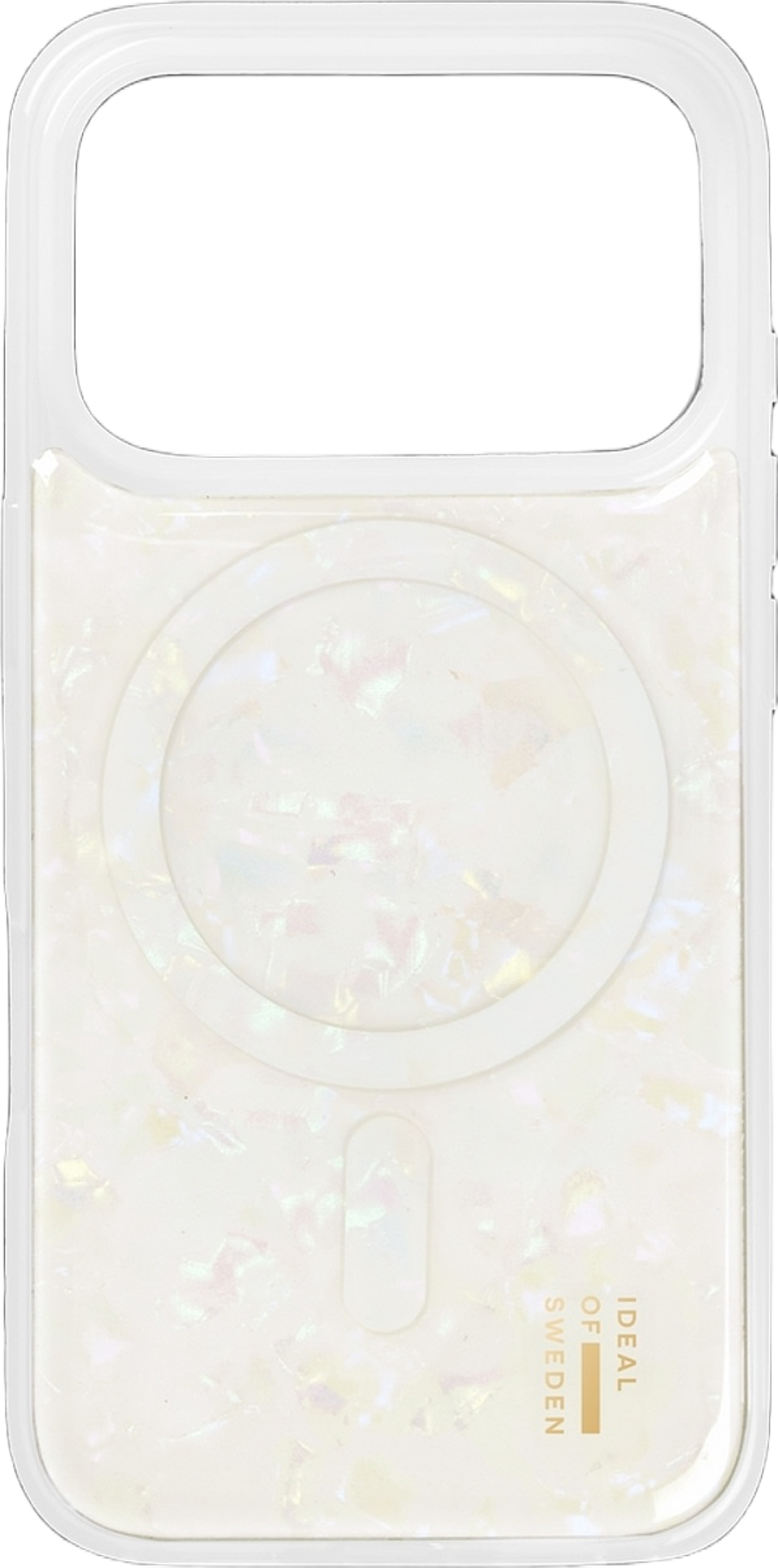 Pearlised Case Magsafe Iphone, från Ideal Of Sweden, i färgen white. Klicka för att öppna bilden i stort format