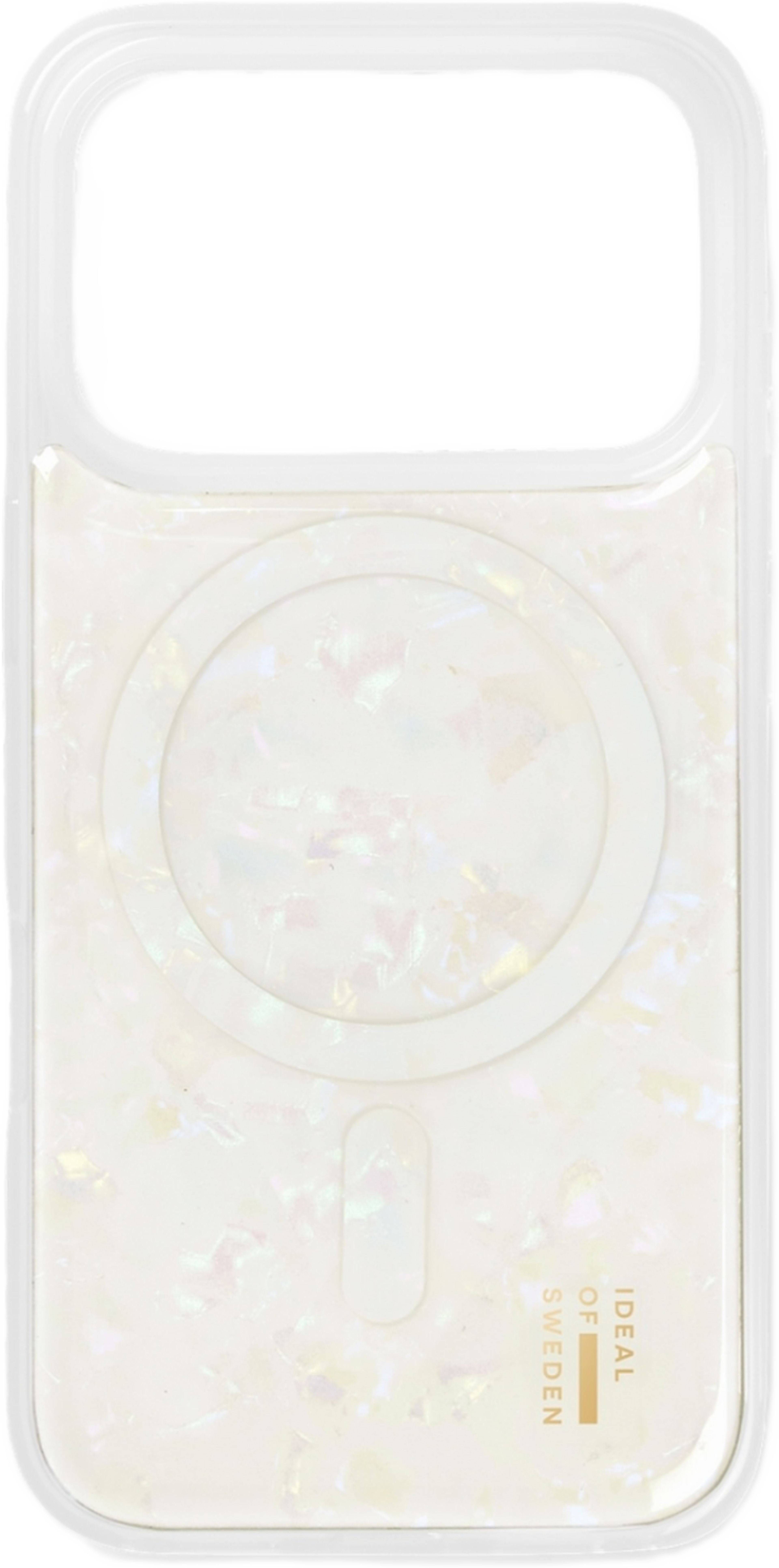 Pearlised Case Magsafe Iphone, från Ideal Of Sweden, i färgen white. Klicka för att öppna bilden i stort format