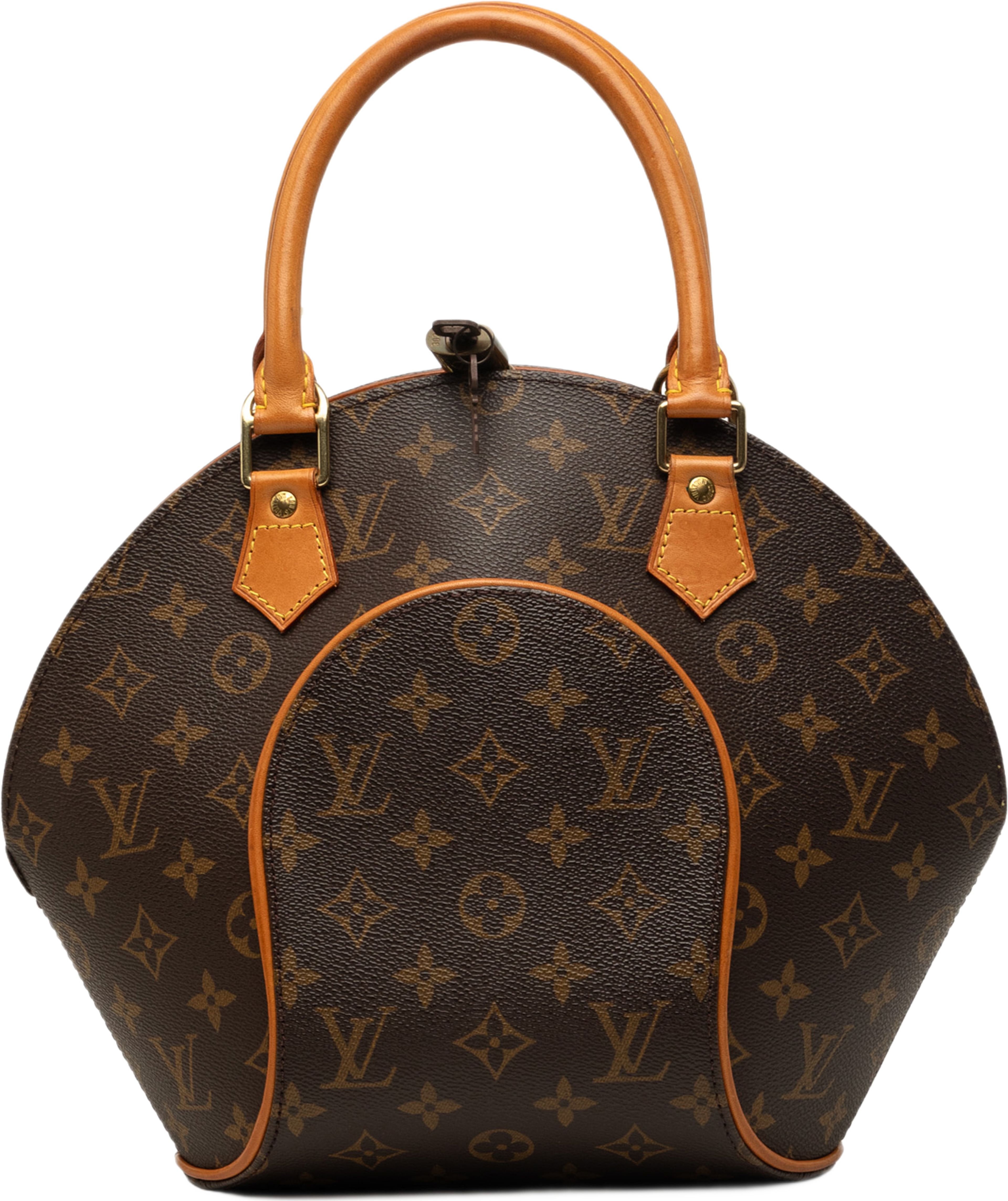 Louis Vuitton Monogram Ellipse Pm, från Luxclusif, i färgen brun. Klicka för att öppna bilden i stort format