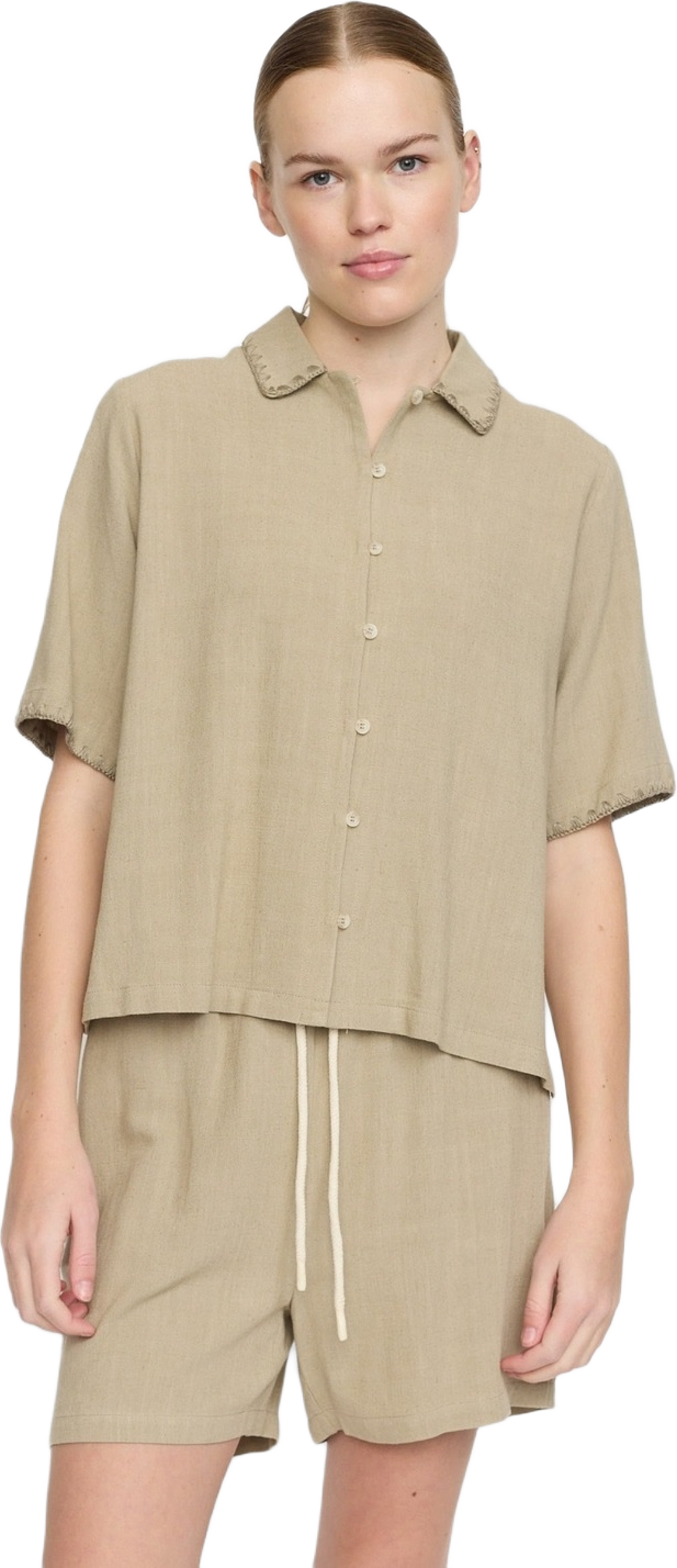 Srsamantha Shirt - Silver Sage