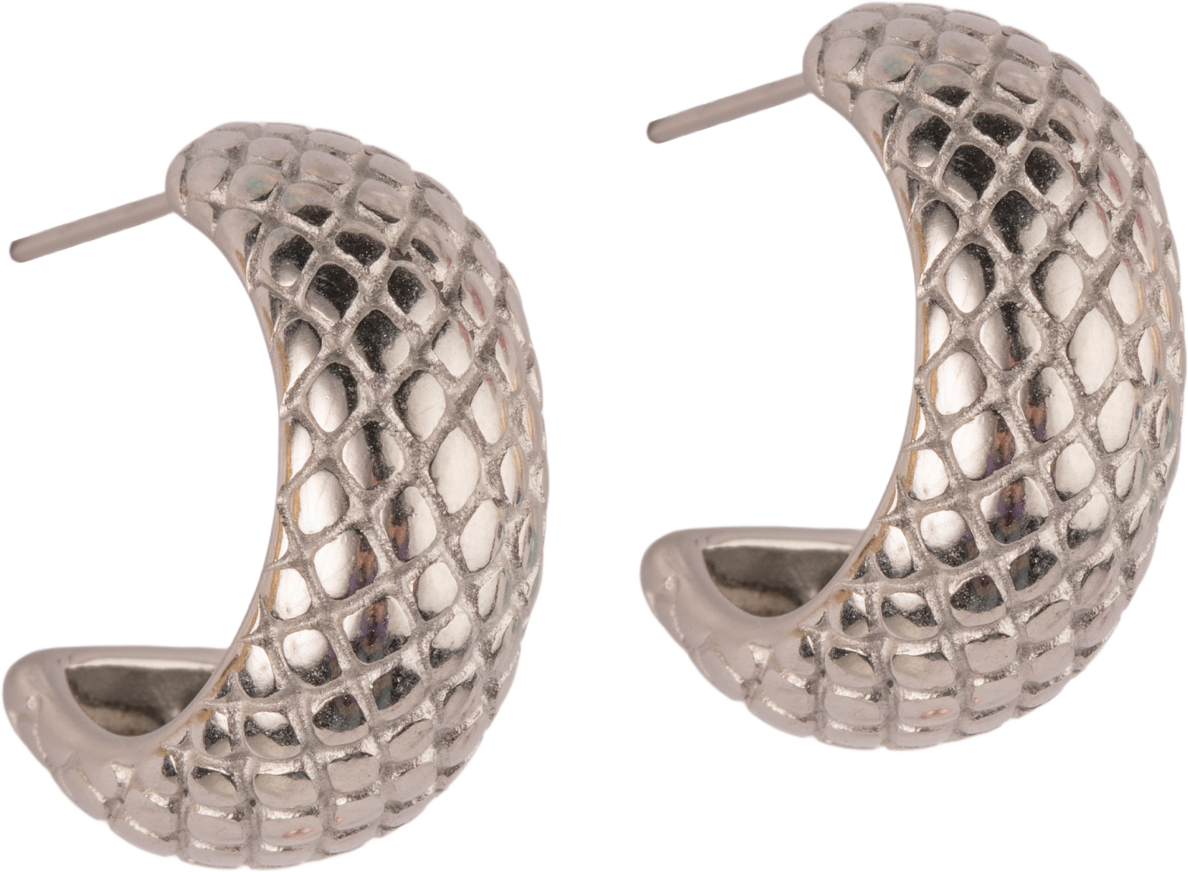 Loreen Örhänge, från pfgSTOCKHOLM, i färgen silver. Klicka för att öppna bilden i stort format