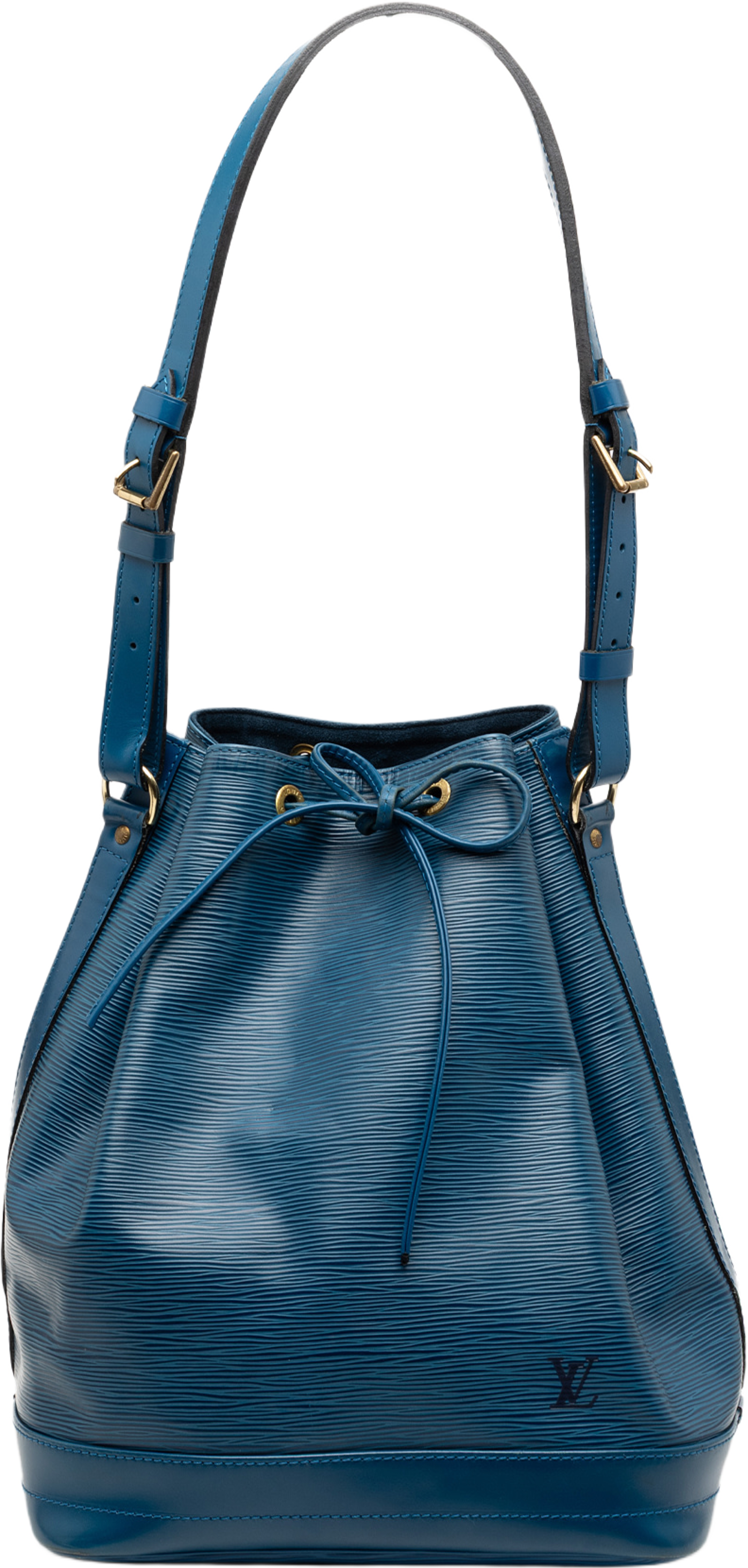 Louis Vuitton Epi Noe Gm, från Luxclusif, i färgen blue. Klicka för att öppna bilden i stort format