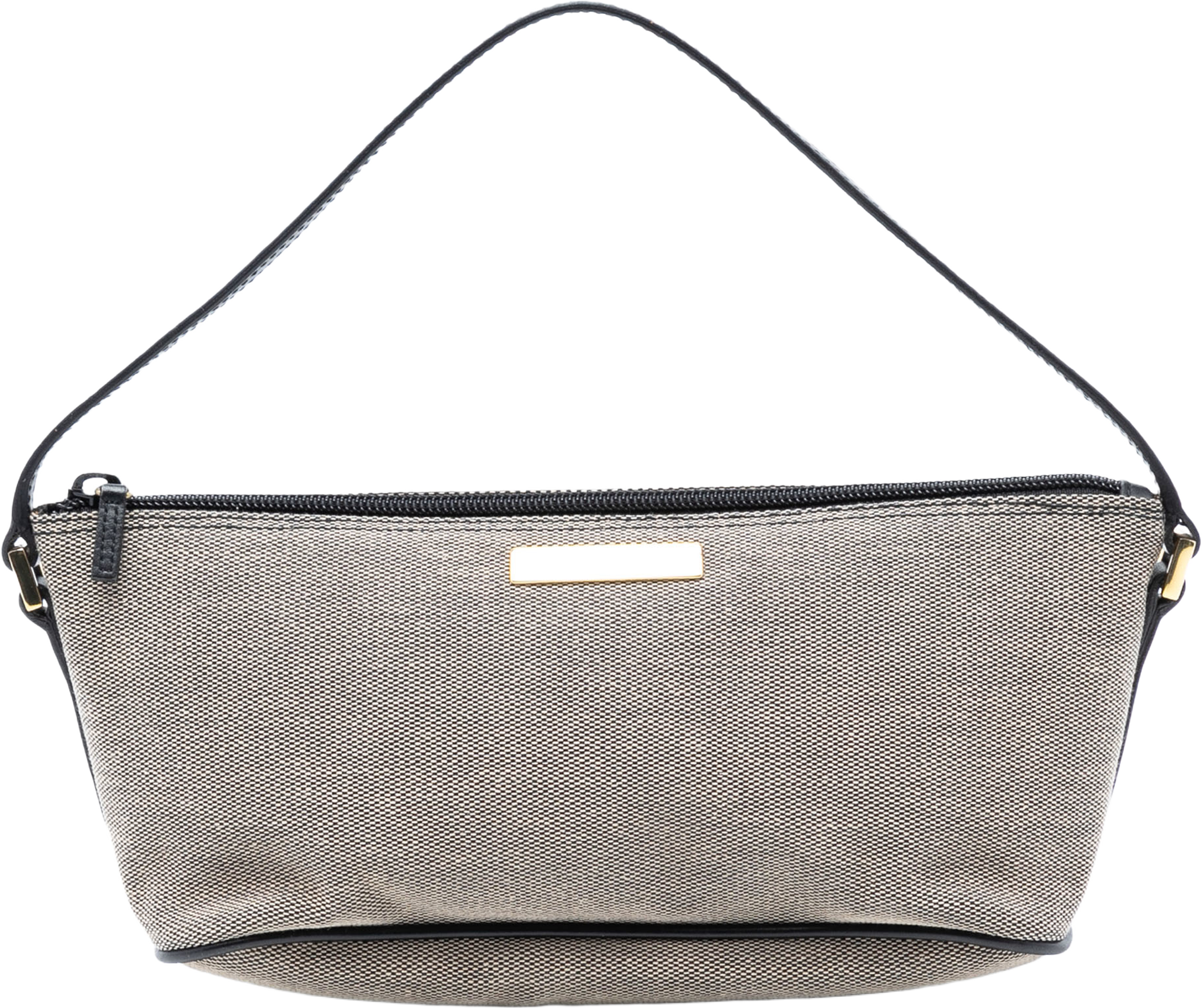 Gucci Canvas Boat, från Luxclusif, i färgen beige. Klicka för att öppna bilden i stort format