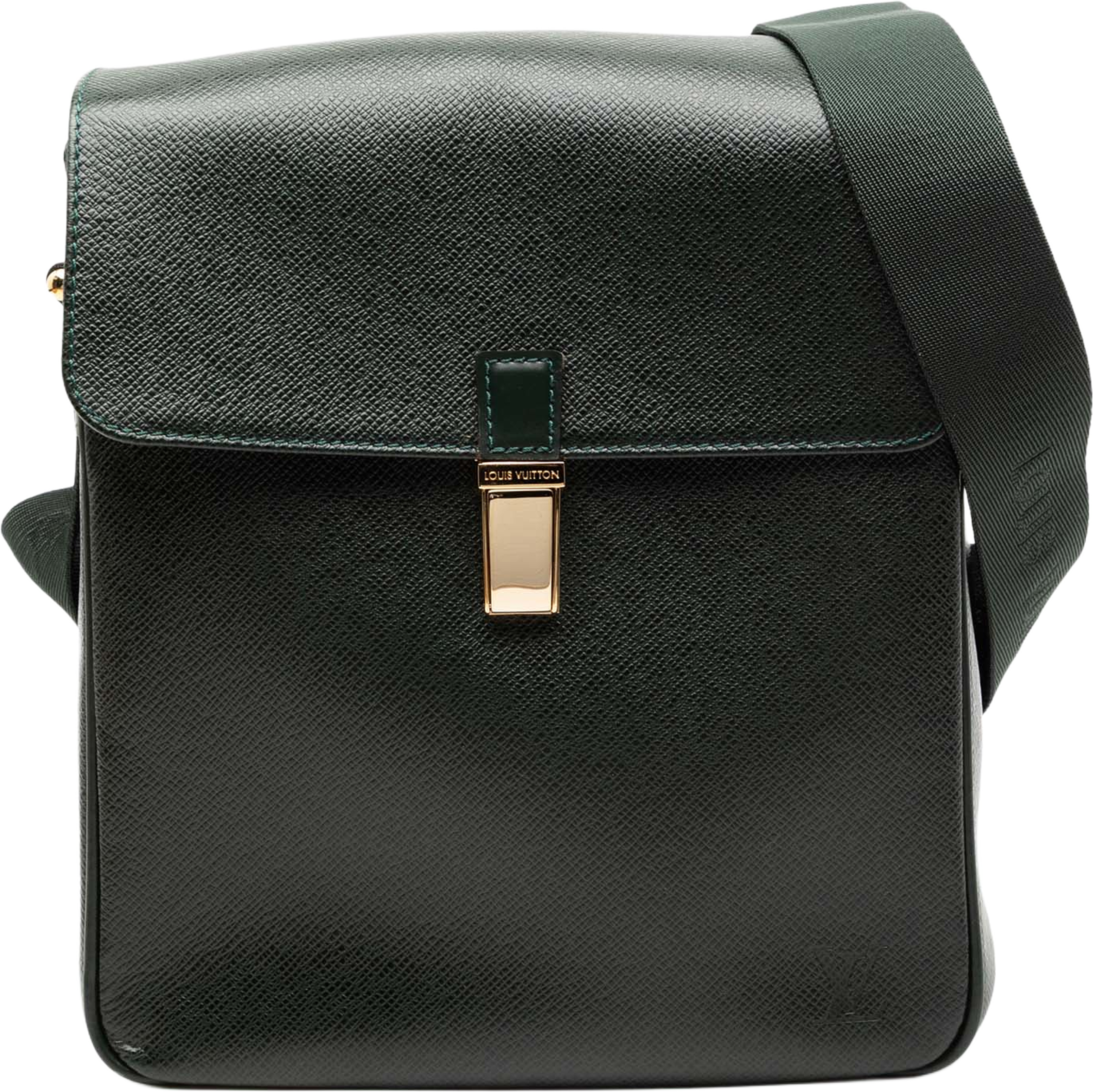 Louis Vuitton Taiga Yaranga, från Luxclusif, i färgen dark green. Klicka för att öppna bilden i stort format
