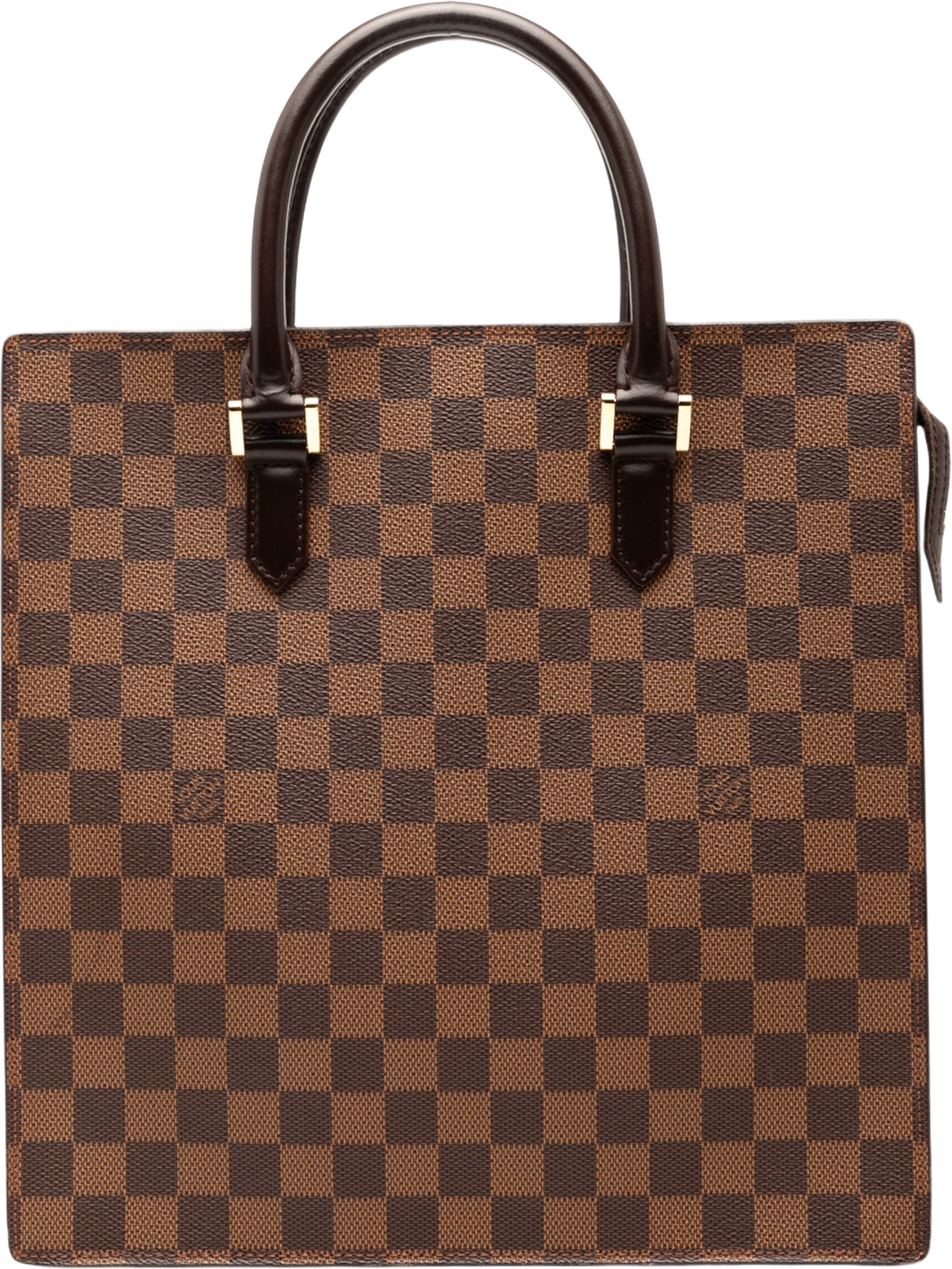 Louis Vuitton Damier Ebene Venice Sac Plat, från Luxclusif, i färgen brown. Klicka för att öppna bilden i stort format