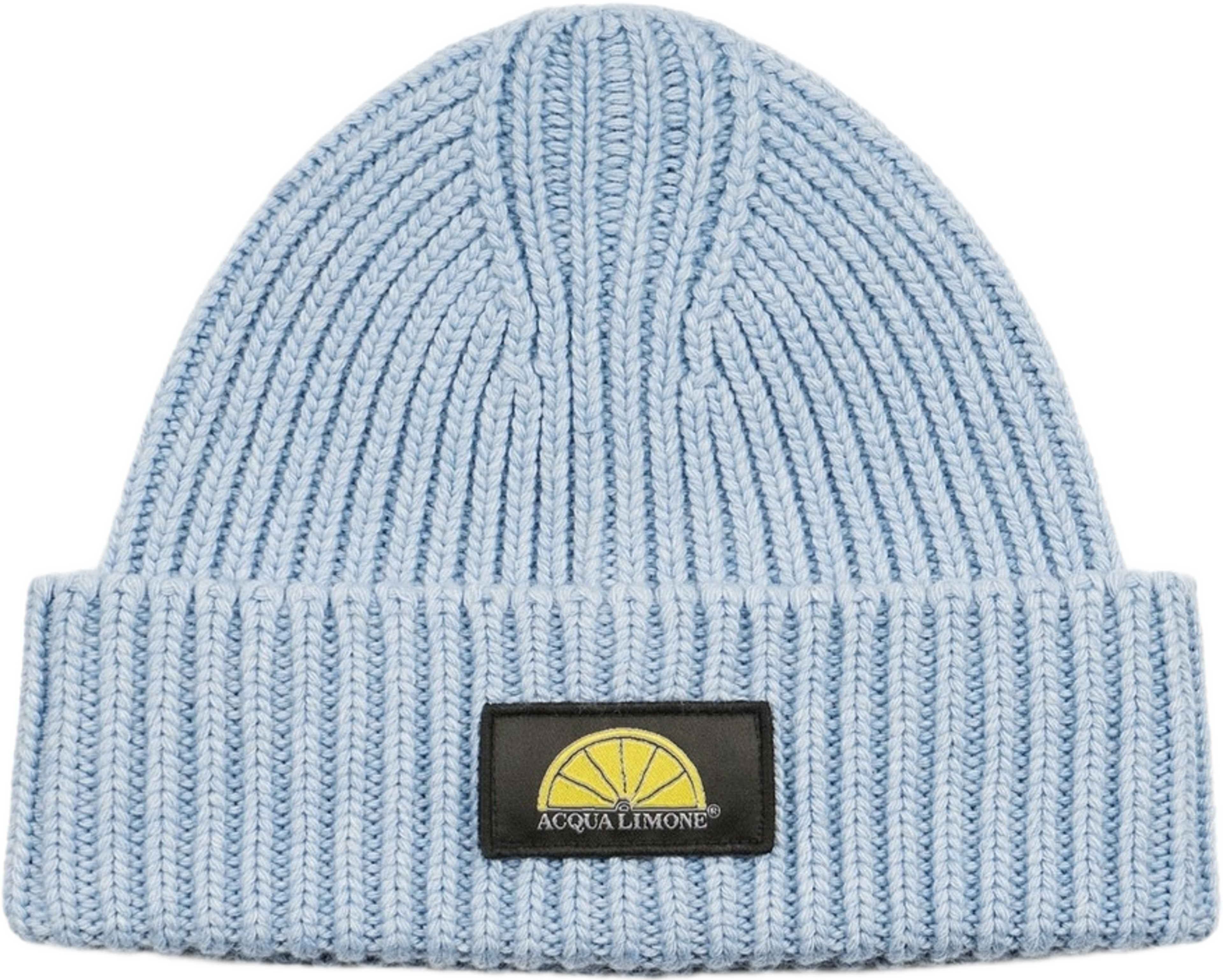 Soft Knit Beanie, från Acqua Limone, i färgen ice blue. Klicka för att öppna bilden i stort format