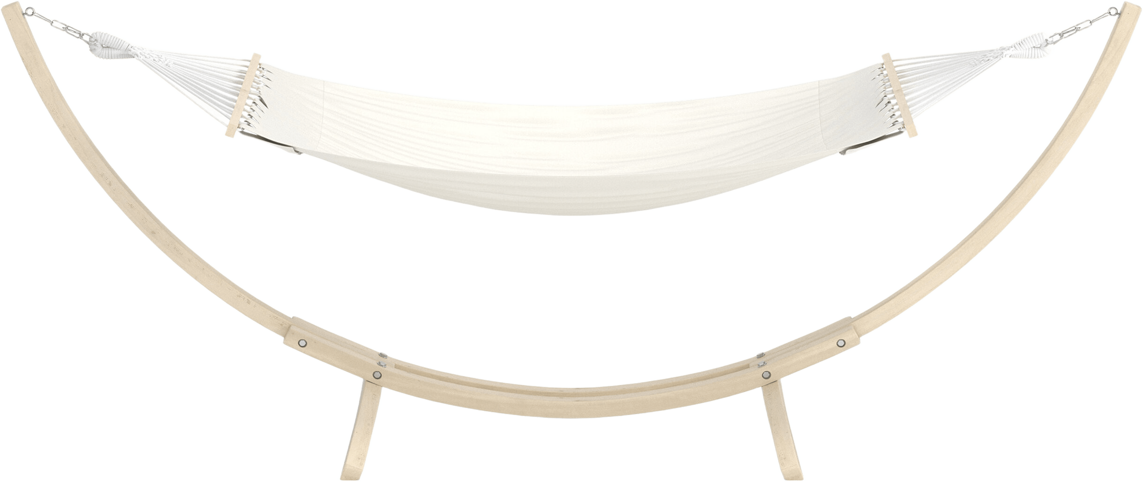 Hedvig Hammock, från Venture Home, i färgen whitewash,beige. Klicka för att öppna bilden i stort format