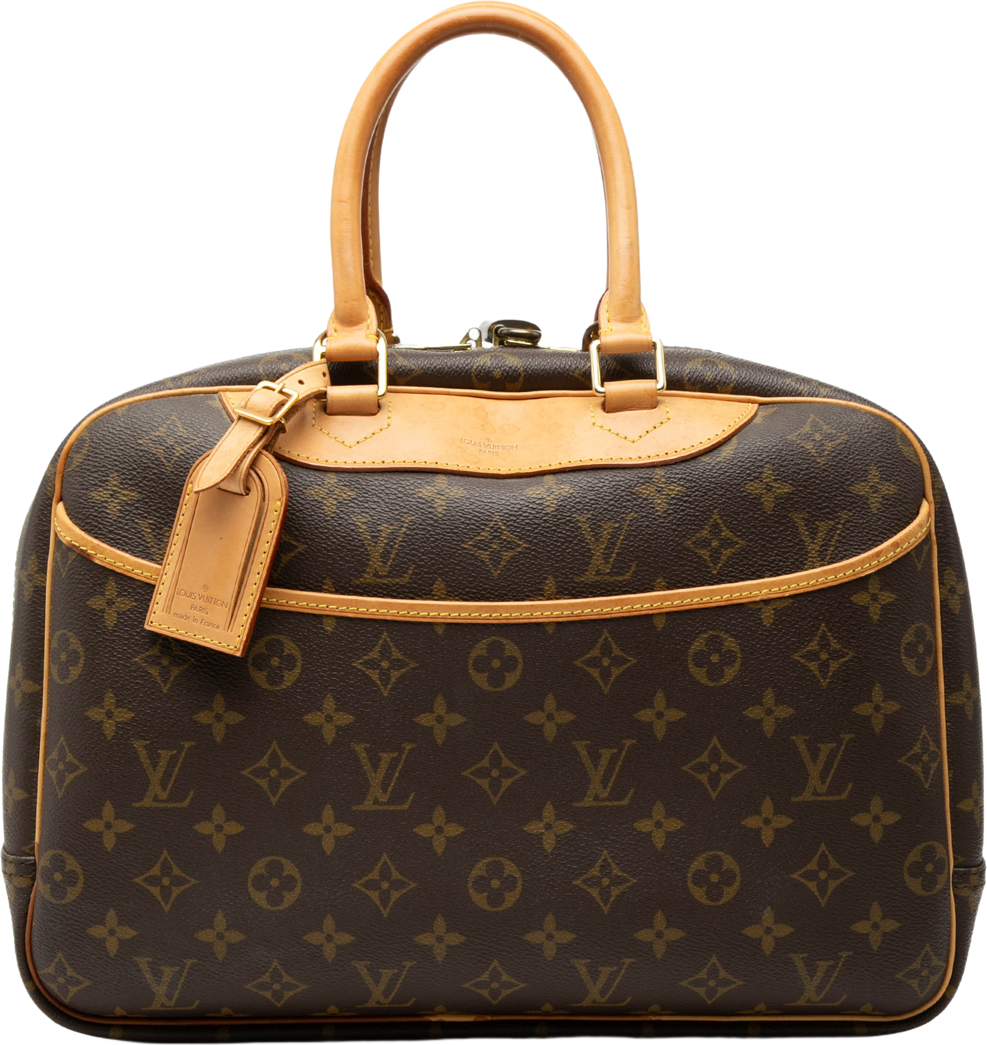Louis Vuitton Monogram Deauville, från Luxclusif, i färgen brown. Klicka för att öppna bilden i stort format