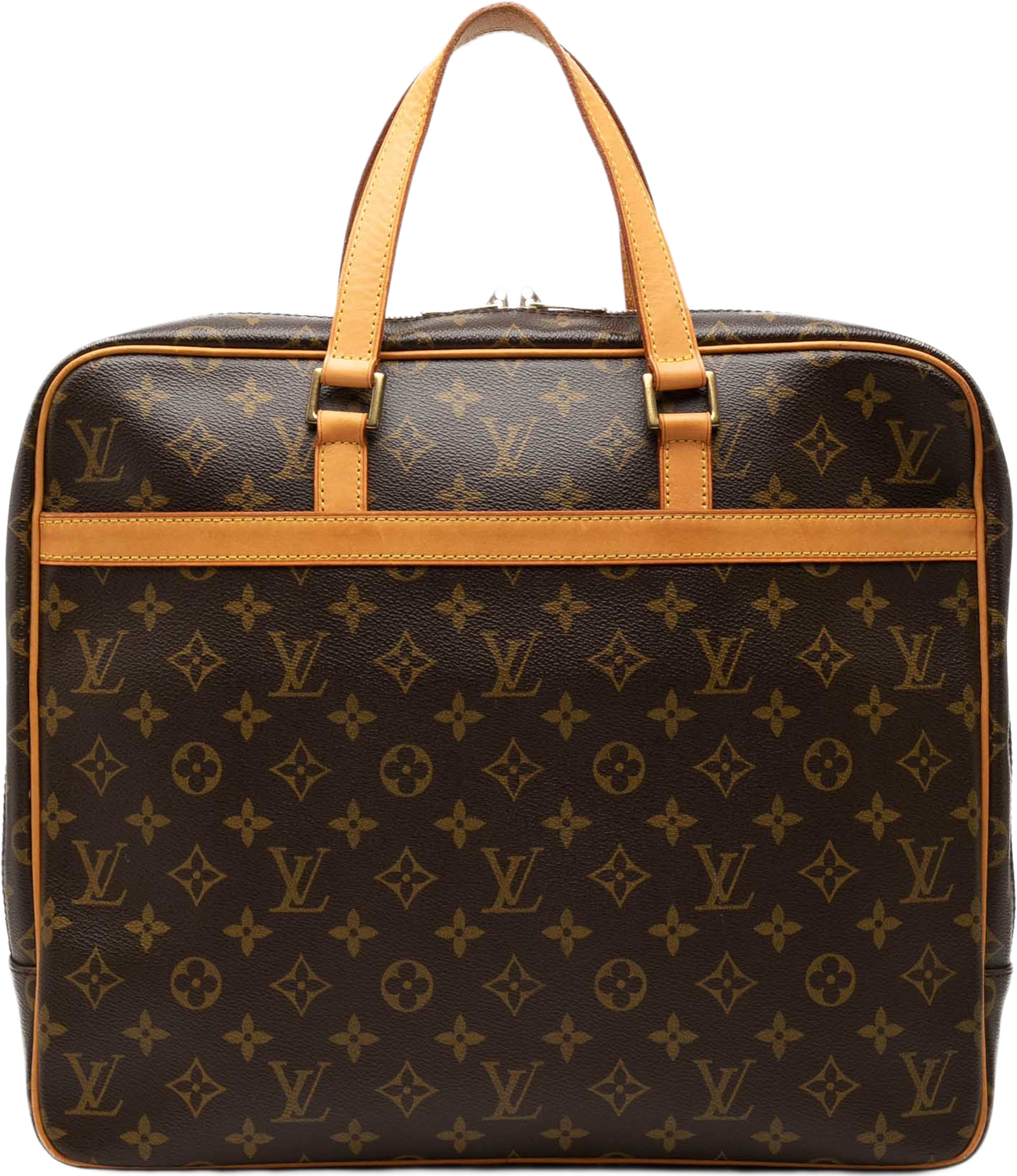 Louis Vuitton Monogram Porte Documents Pegase, från Luxclusif, i färgen brun. Klicka för att öppna bilden i stort format