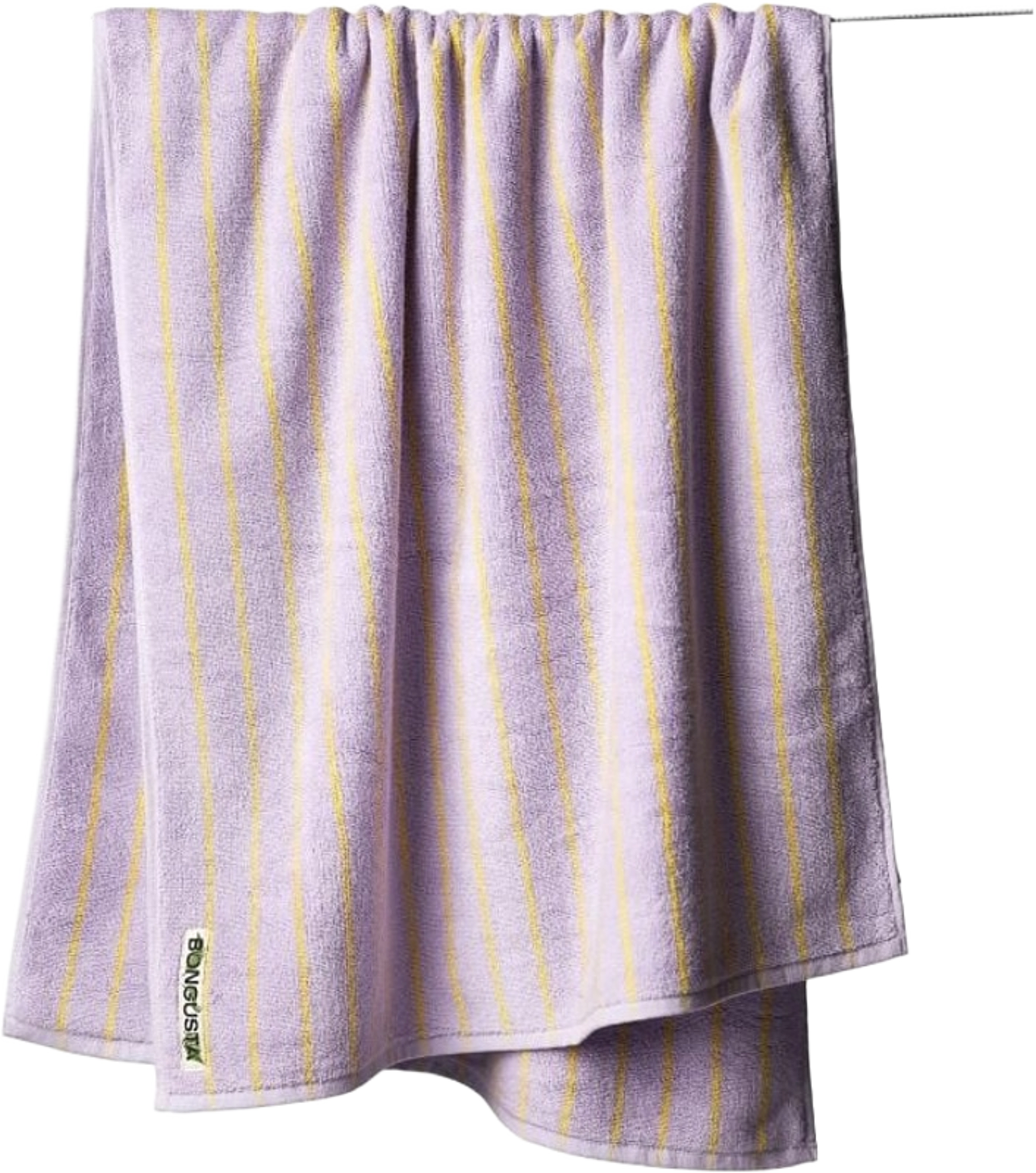 Handduk Naram 70 X 140 Cm, från Bongusta, i färgen lila. Klicka för att öppna bilden i stort format
