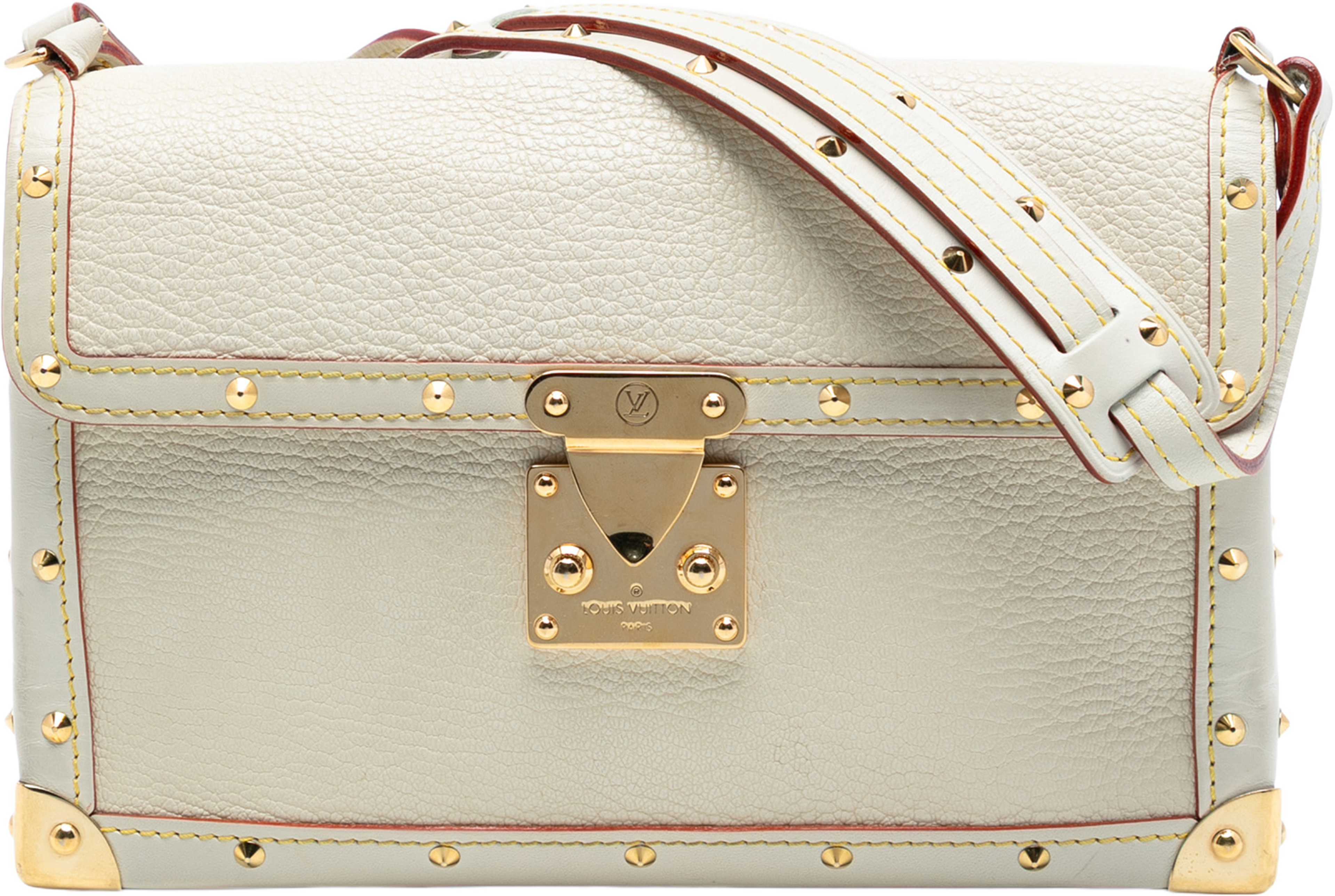 Louis Vuitton Suhali Laimable, från Luxclusif, i färgen ivory. Klicka för att öppna bilden i stort format