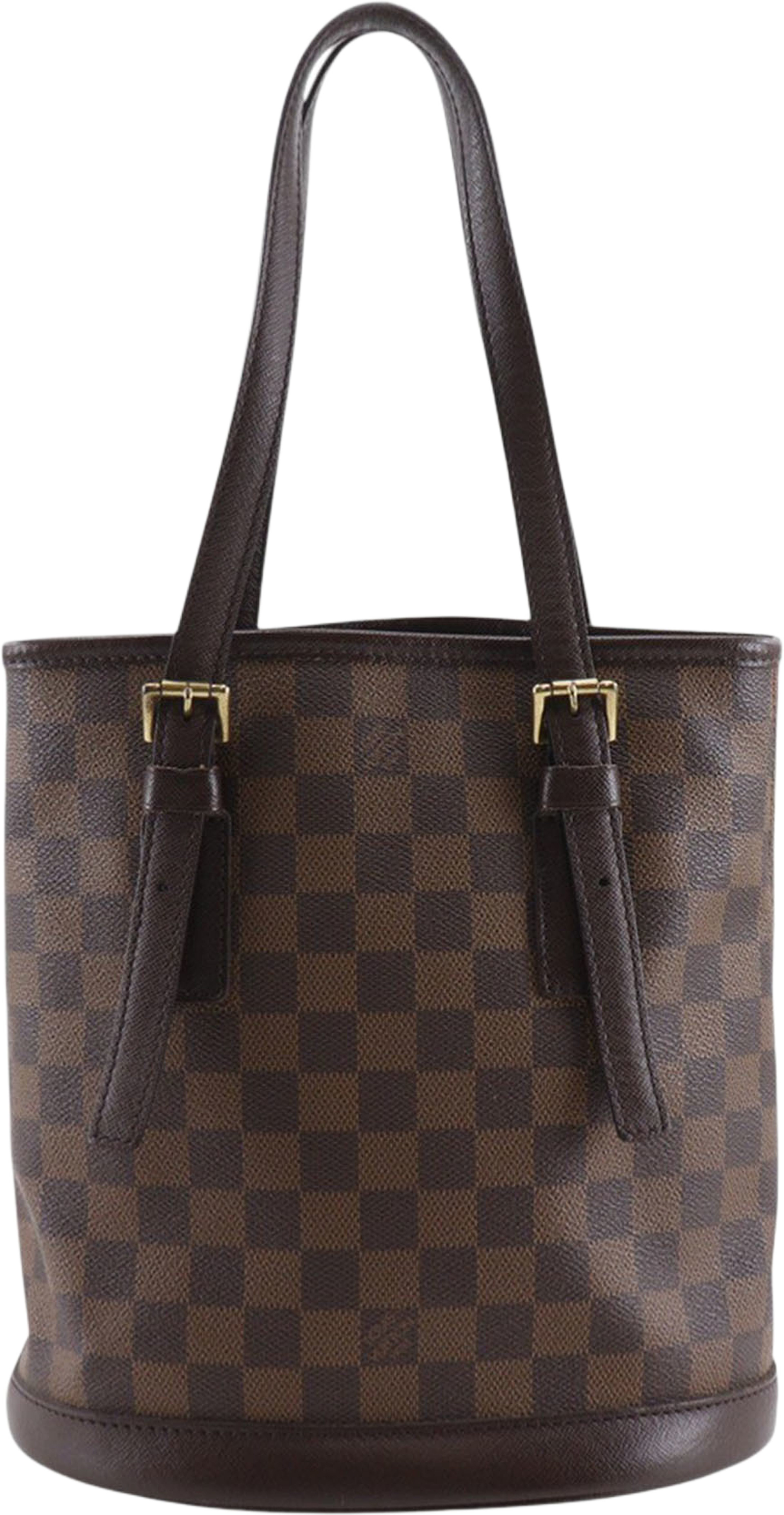 Louis Vuitton Damier Ebene Marais, från Luxclusif, i färgen brown. Klicka för att öppna bilden i stort format