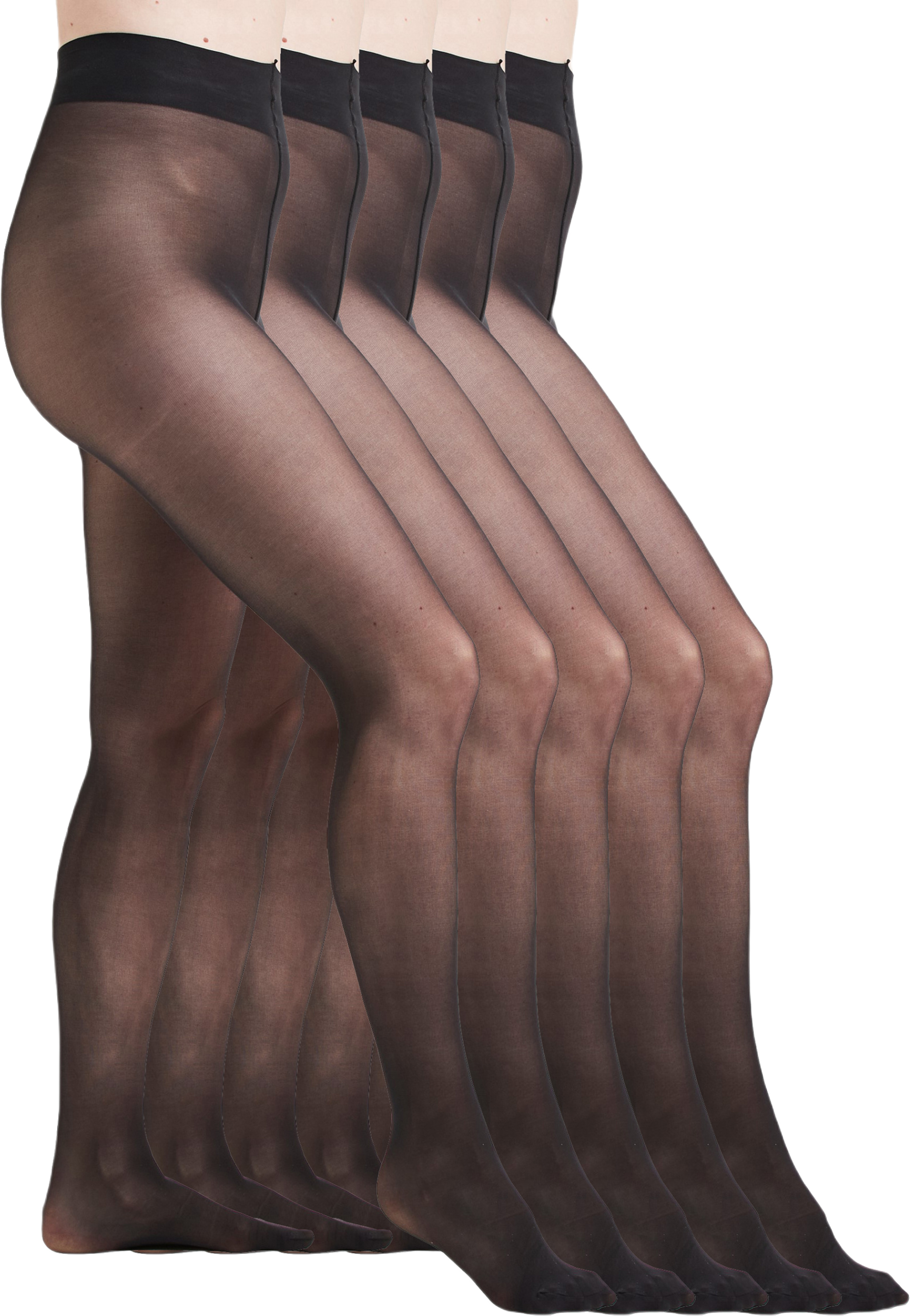Strumpbyxor "perfect Fit" | 5-pack | 30 Denier | Svart