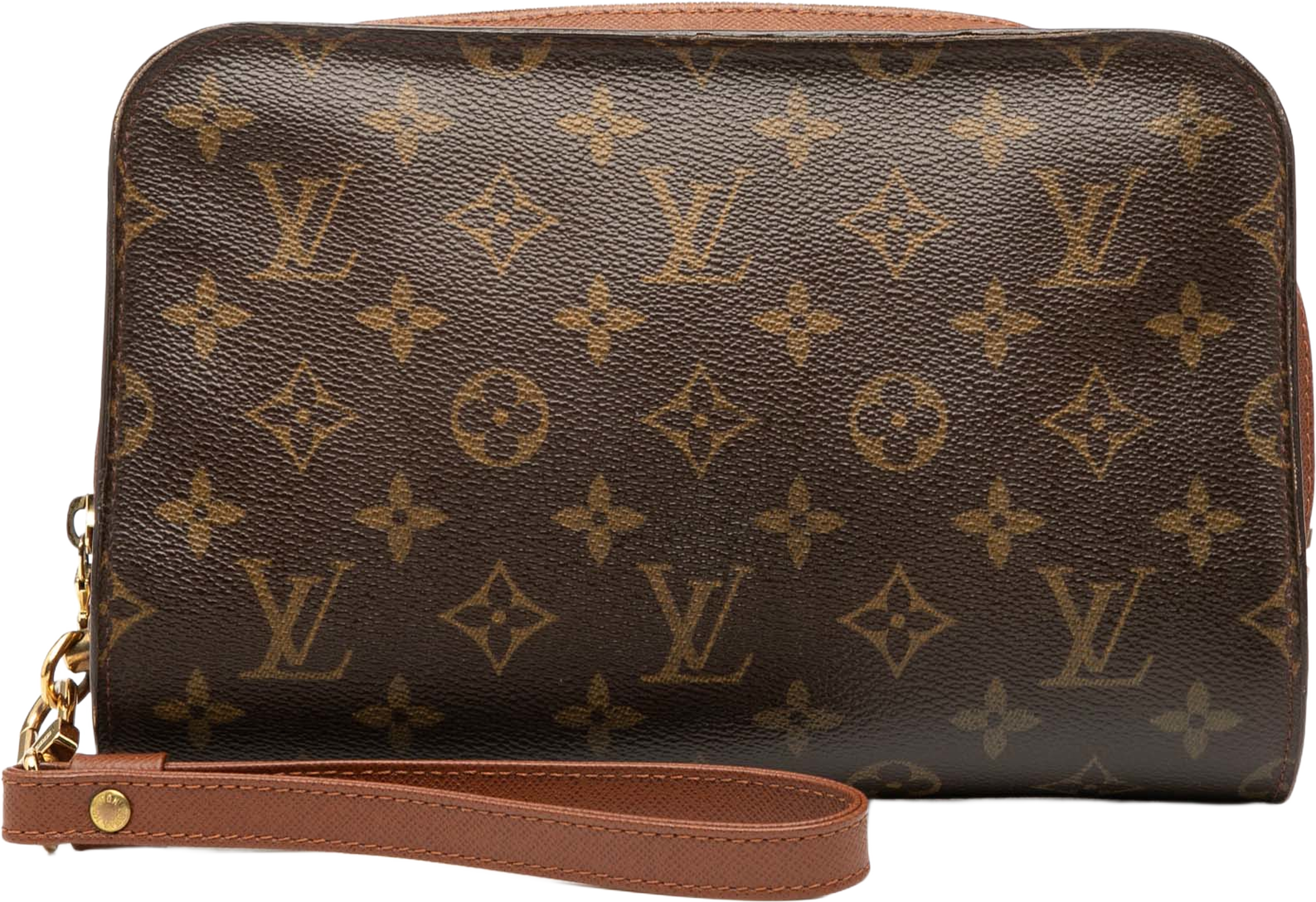 Louis Vuitton Monogram Orsay, från Luxclusif, i färgen brown. Klicka för att öppna bilden i stort format