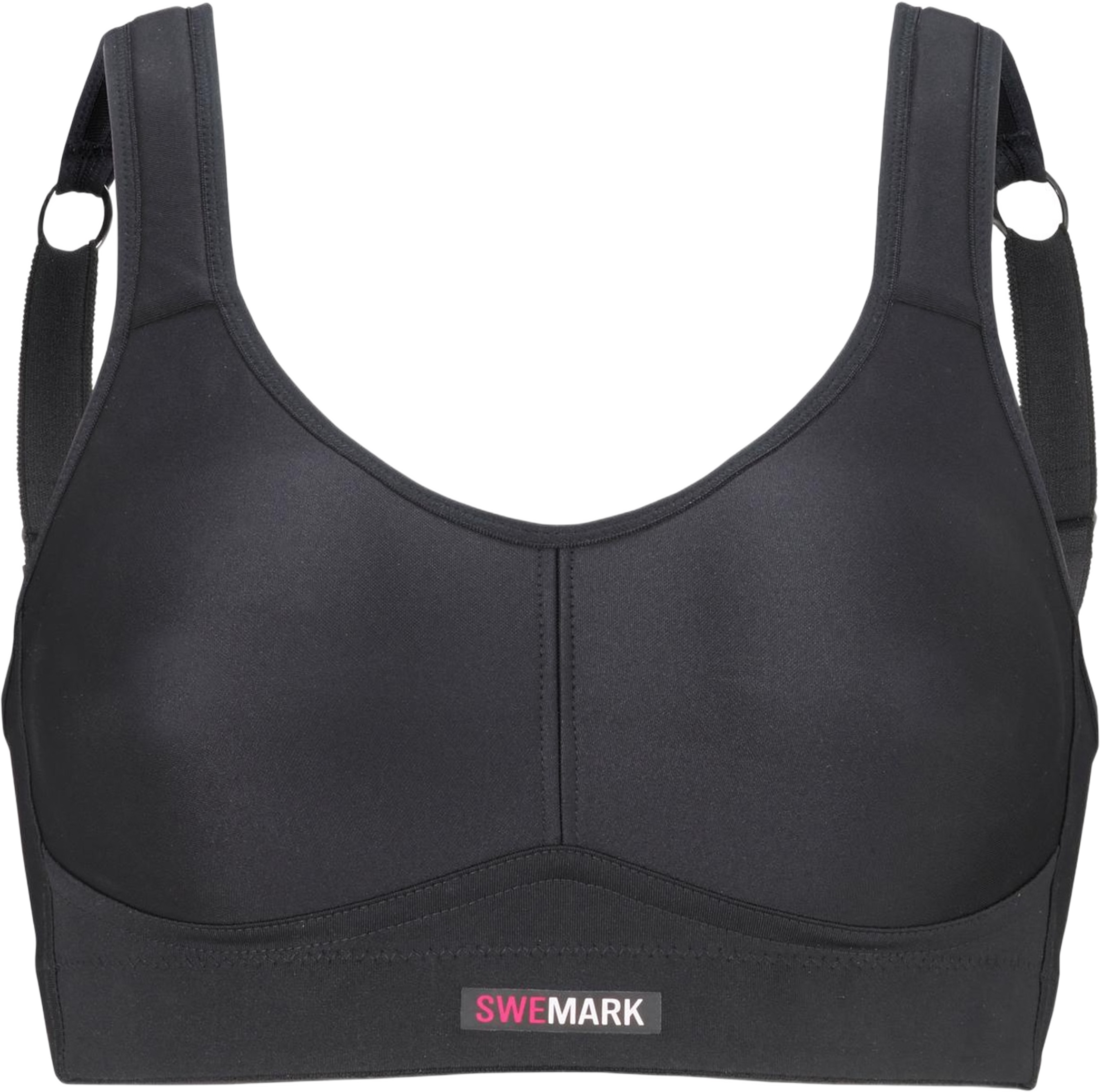 Courage Sport-bh, från Swegmark, i färgen black. Klicka för att öppna bilden i stort format