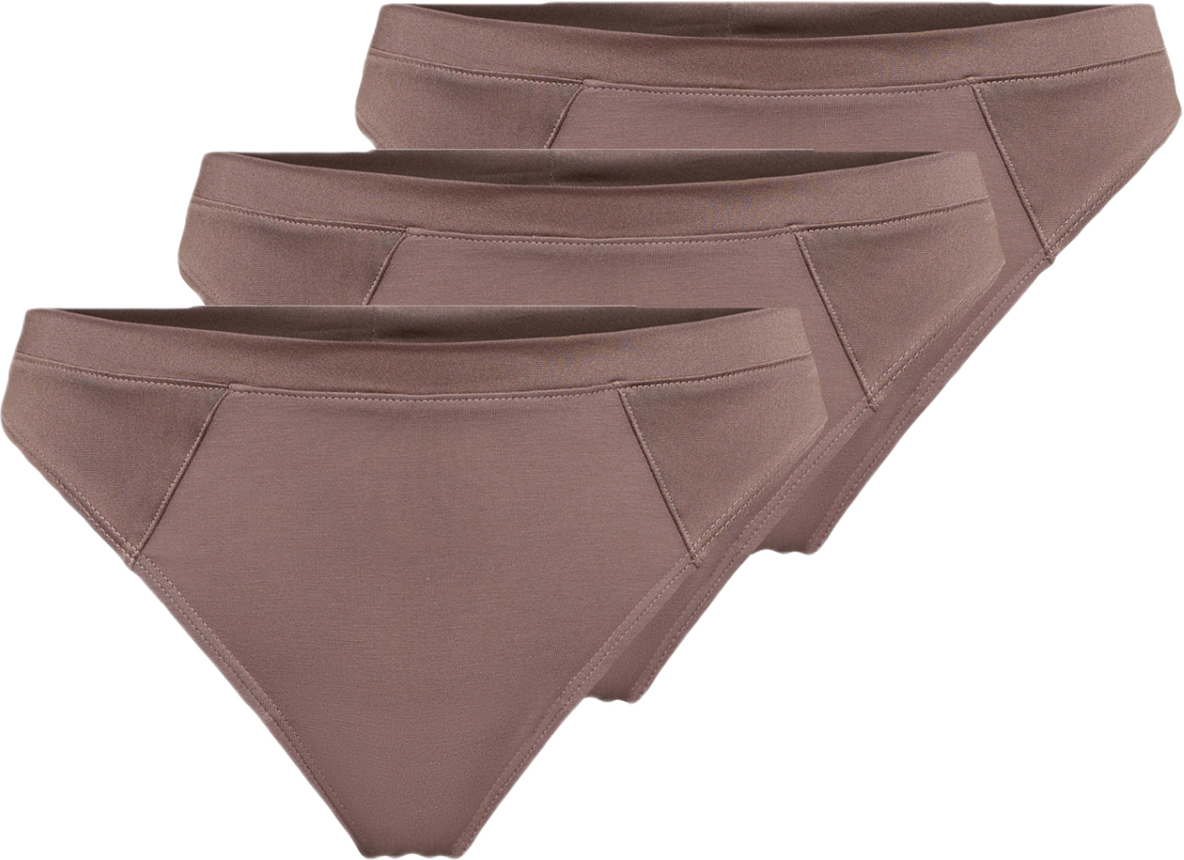 Ekologisk Bambuviskos, 3-pack String Trosa, Svart
