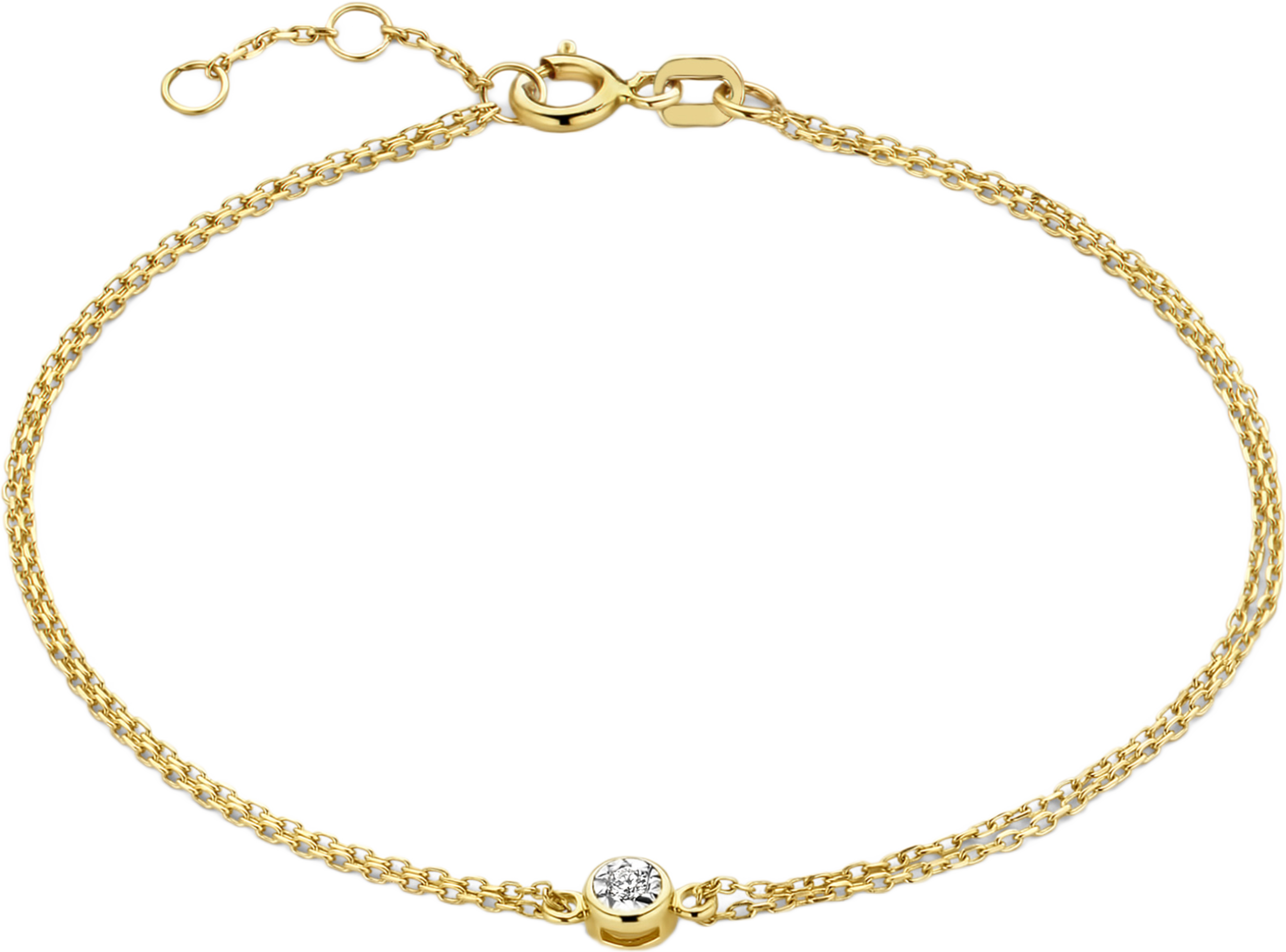 De La Paix 14 Karat Guld Armband