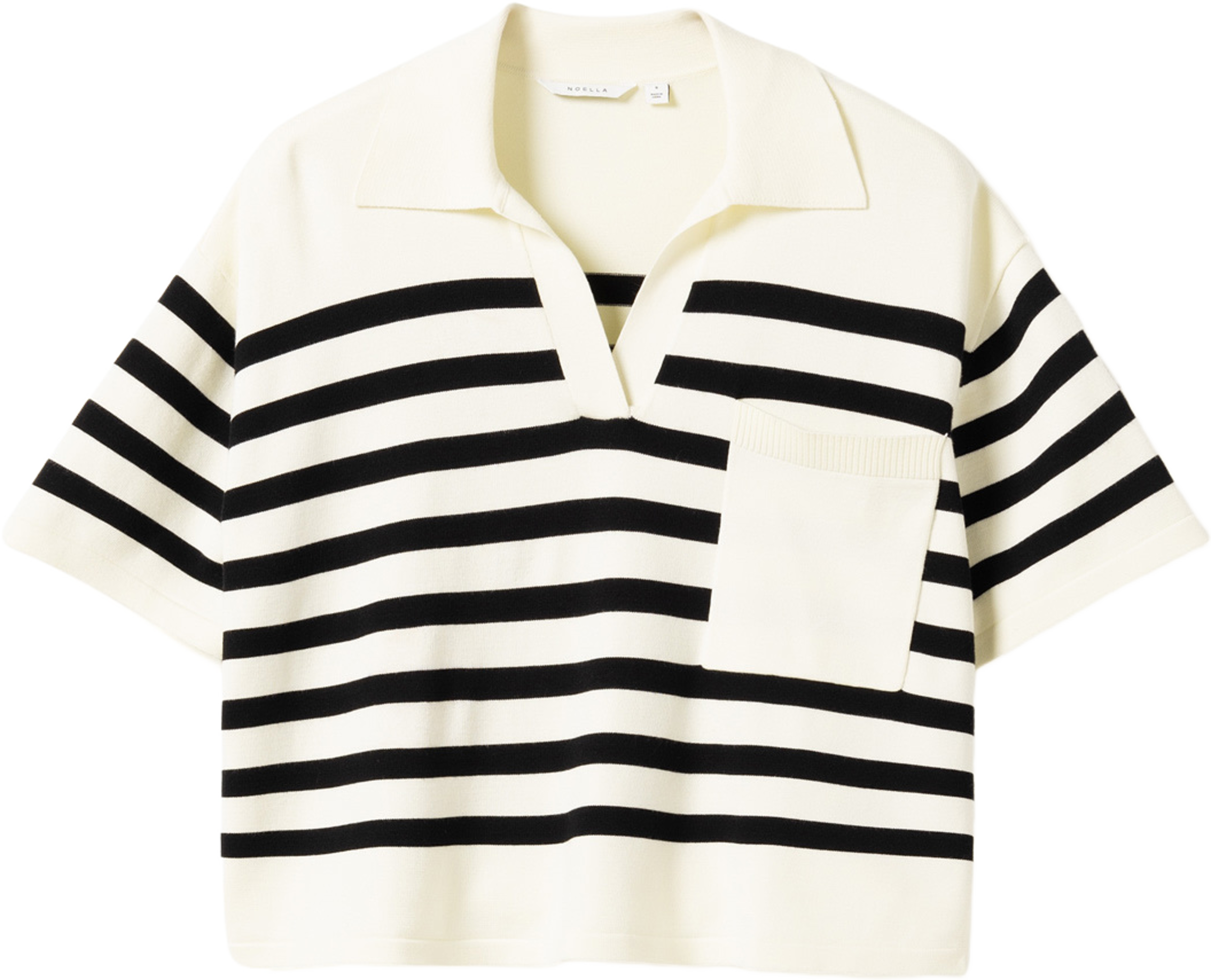 N-maryann Knit - Darryll Black Stripe, från Noella, i färgen darryll black stripe. Klicka för att öppna bilden i stort format