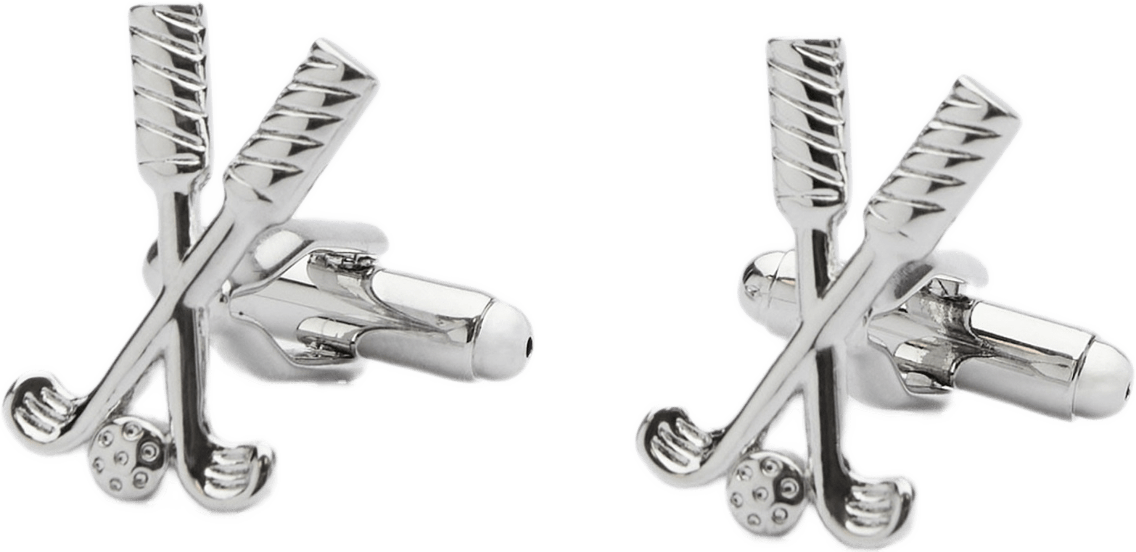 Cufflinks Golf, från John Henric, i färgen silver. Klicka för att öppna bilden i stort format