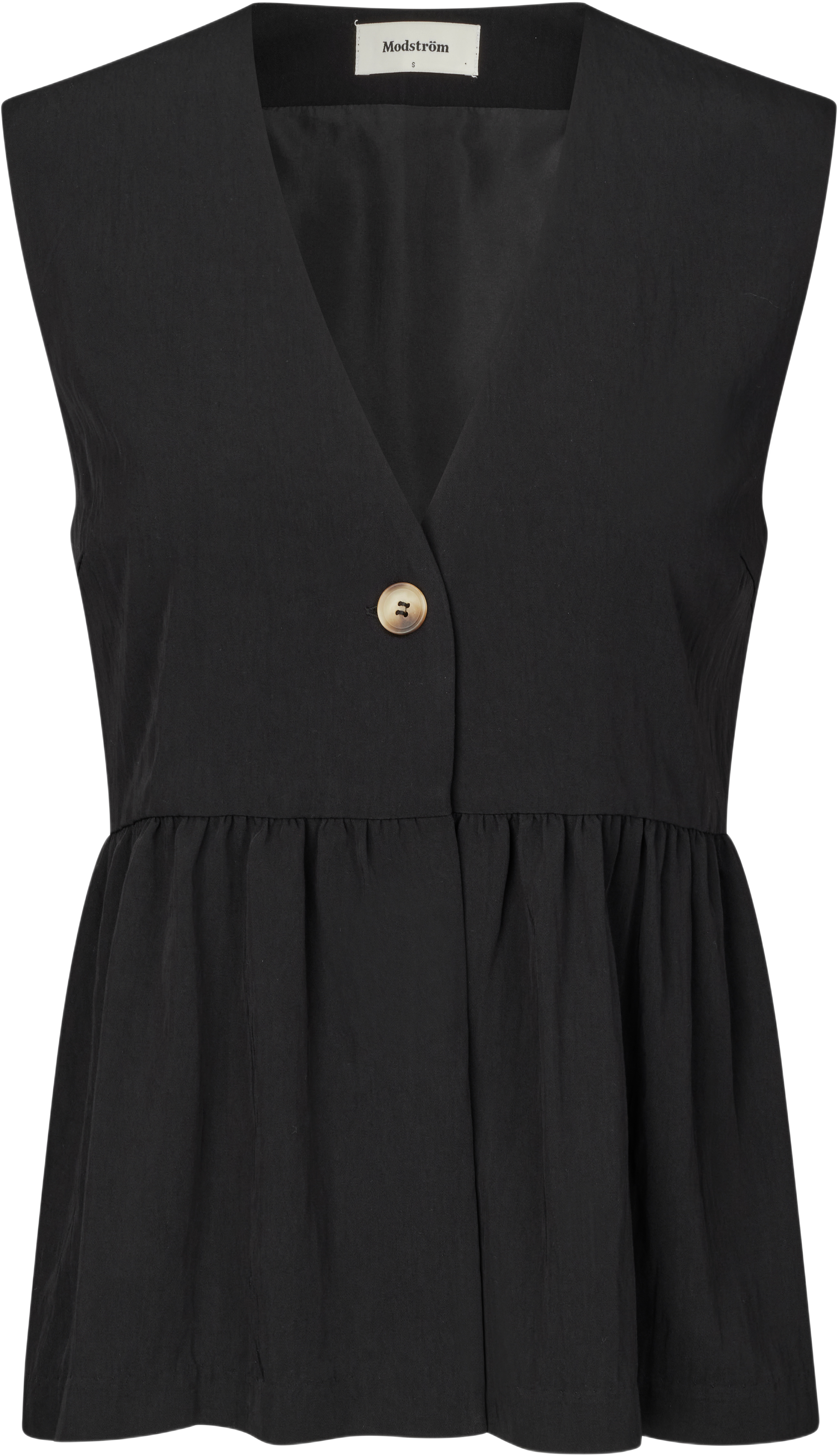 Agnetemd Vest, från Modström, i färgen black. Klicka för att öppna bilden i stort format