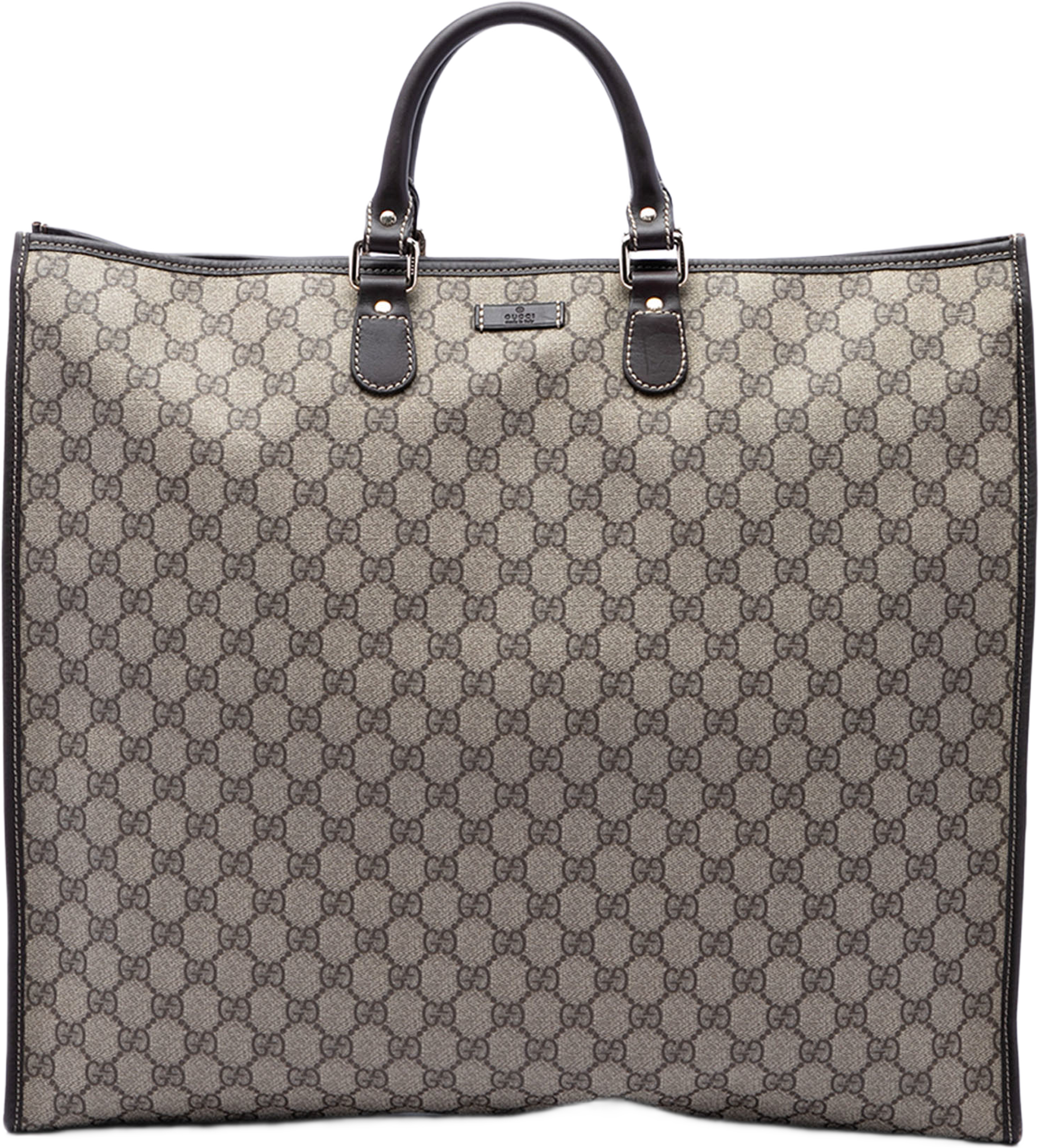 Gucci Gg Supreme Tote, från Luxclusif, i färgen beige. Klicka för att öppna bilden i stort format