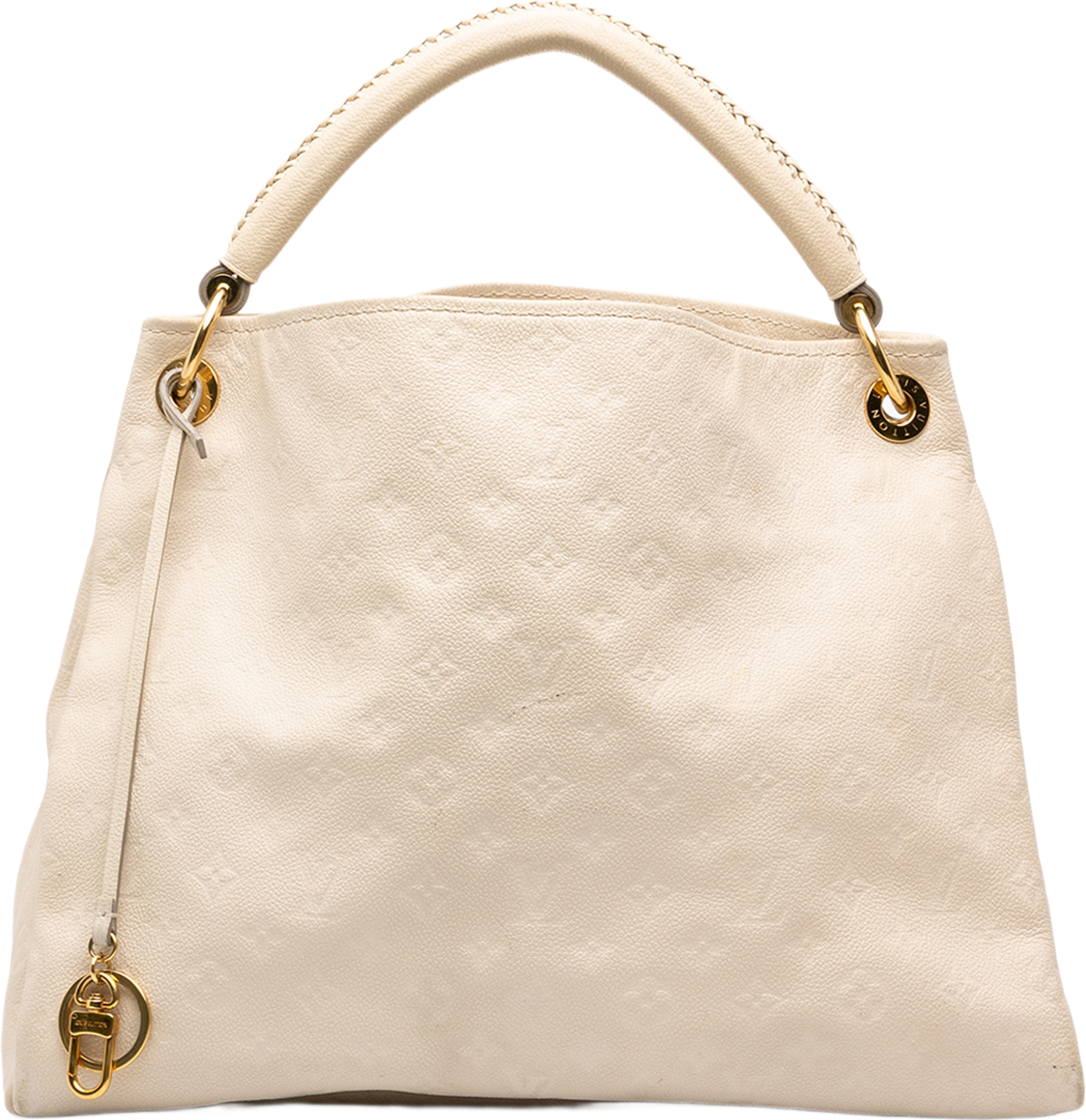 Louis Vuitton Monogram Empreinte Artsy Mm, från Luxclusif, i färgen vit. Klicka för att öppna bilden i stort format