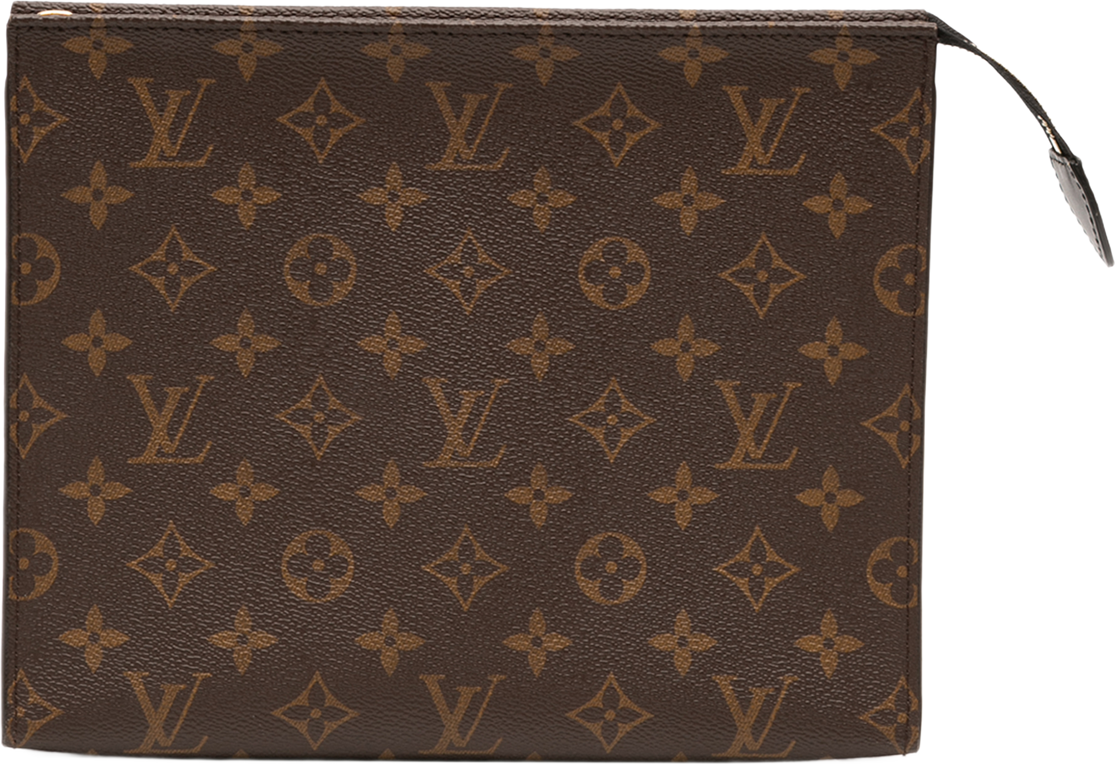 Louis Vuitton Monogram Toiletry Pouch 26, från Luxclusif, i färgen brun. Klicka för att öppna bilden i stort format