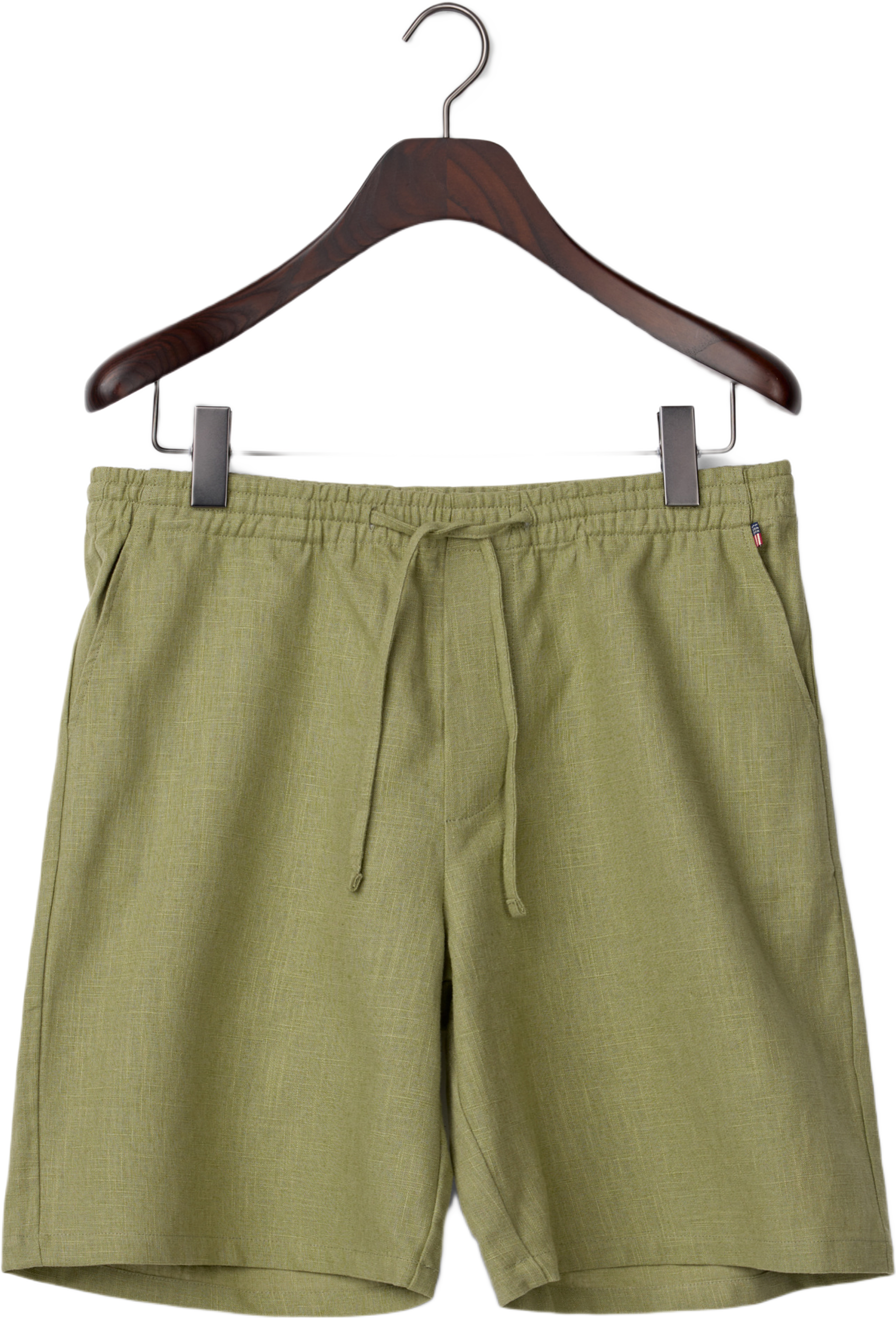 Casual Linen Blend Shorts