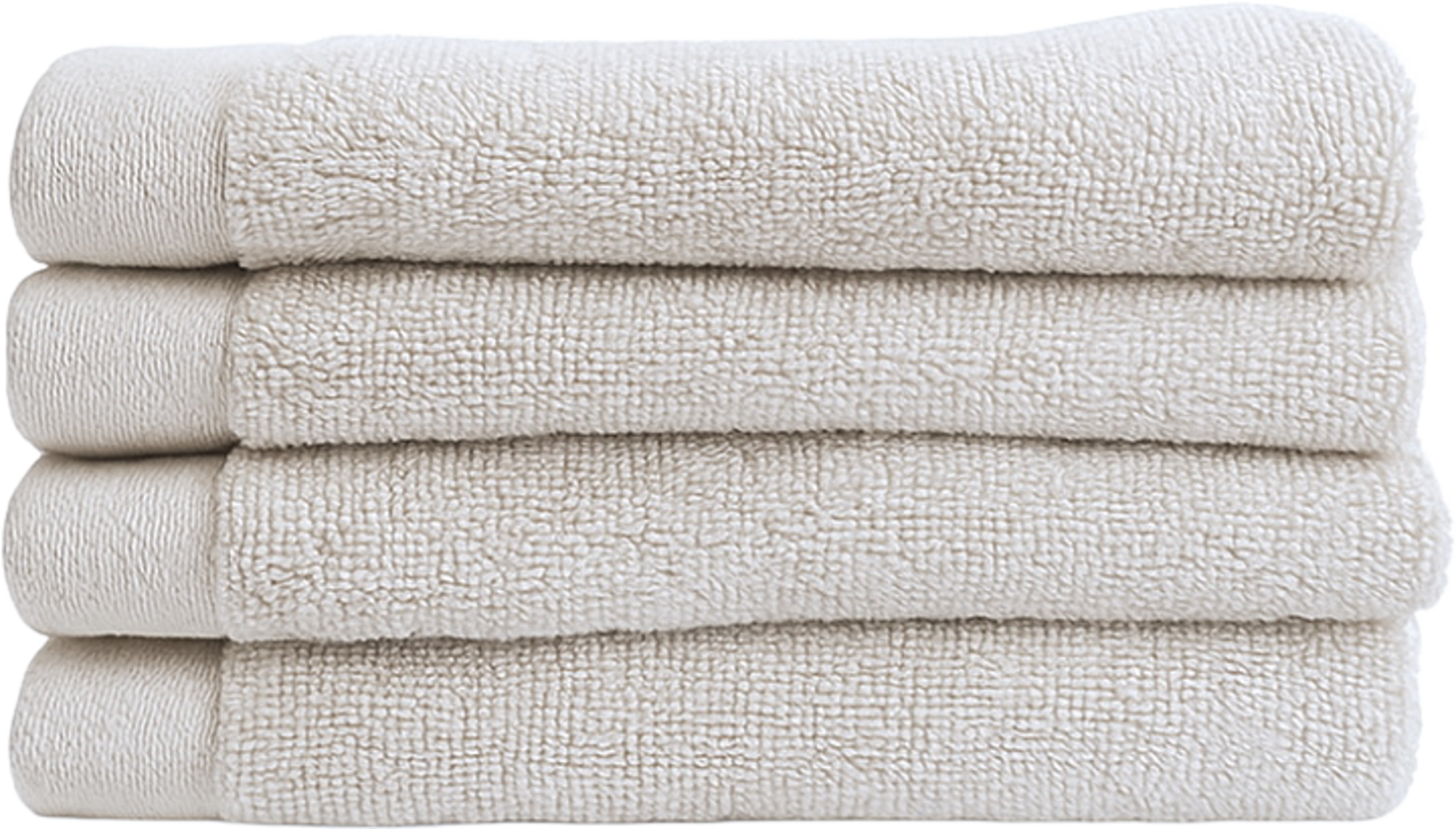 Fluffy Habits - Ansiktshandduk 30x30cm, Set Of 4, från Home of ESS, i färgen champagne. Klicka för att öppna bilden i stort format