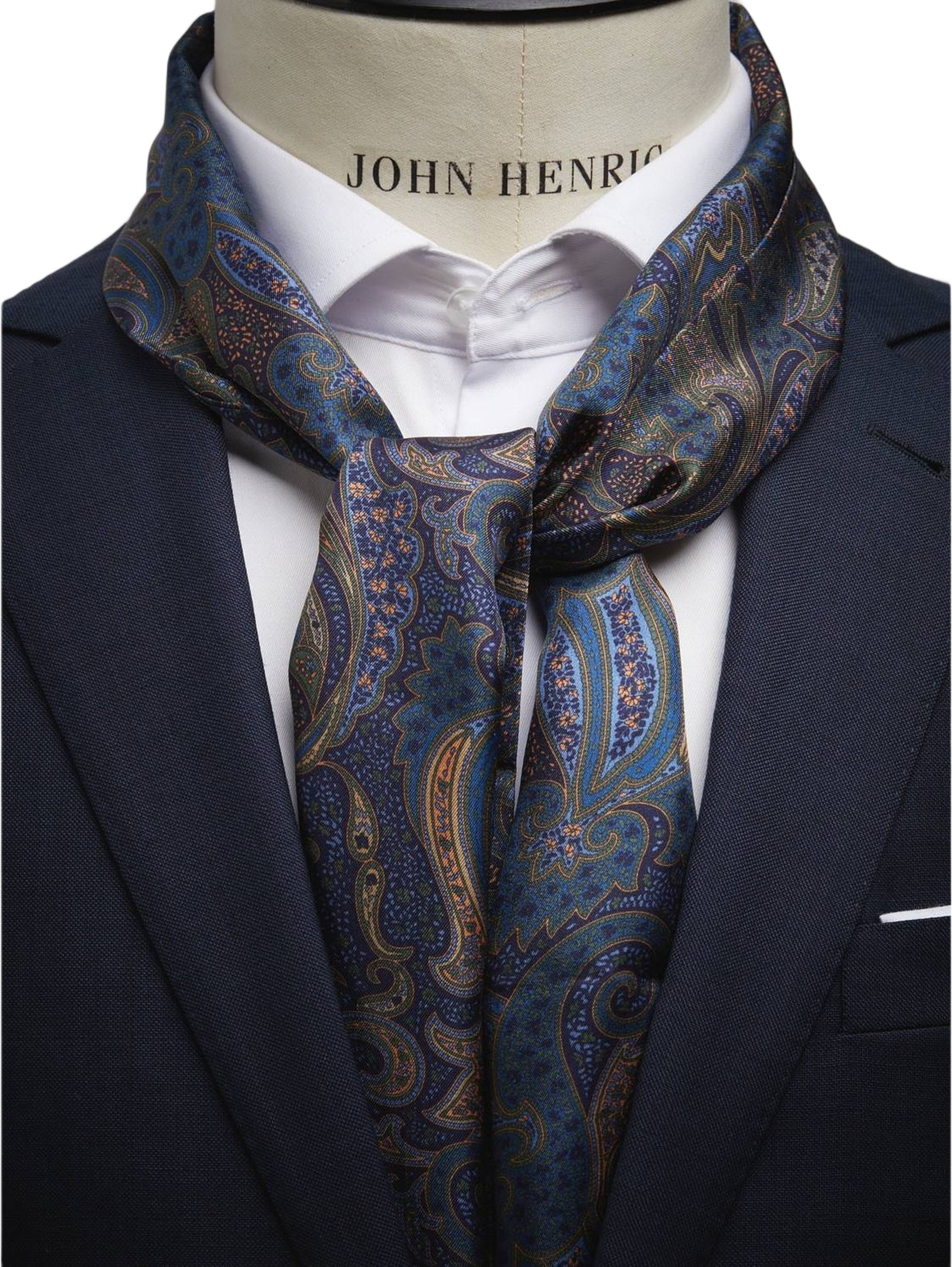 Silk Scarf Paisley