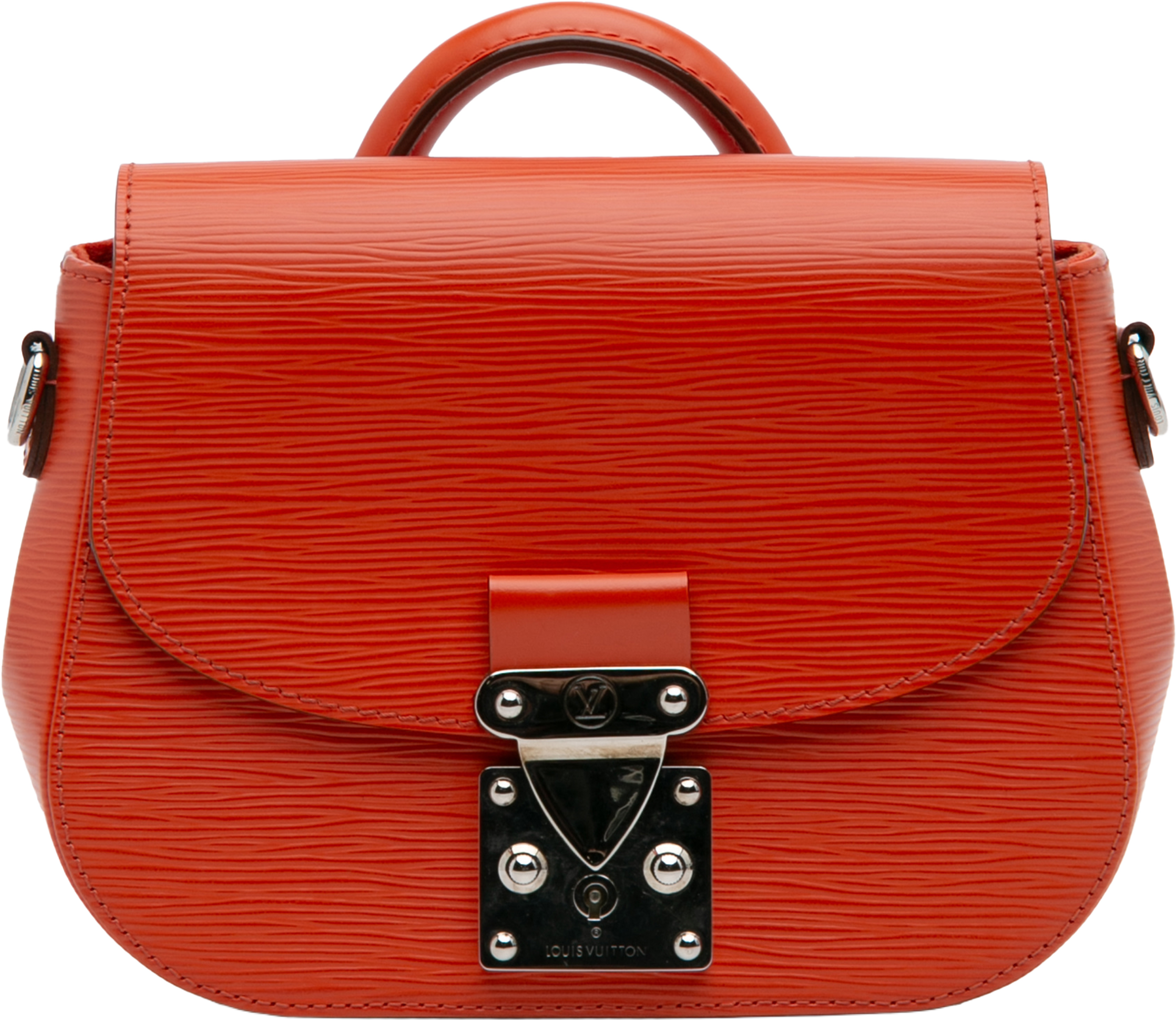 Louis Vuitton Epi Eden Pm, från Luxclusif, i färgen orange. Klicka för att öppna bilden i stort format