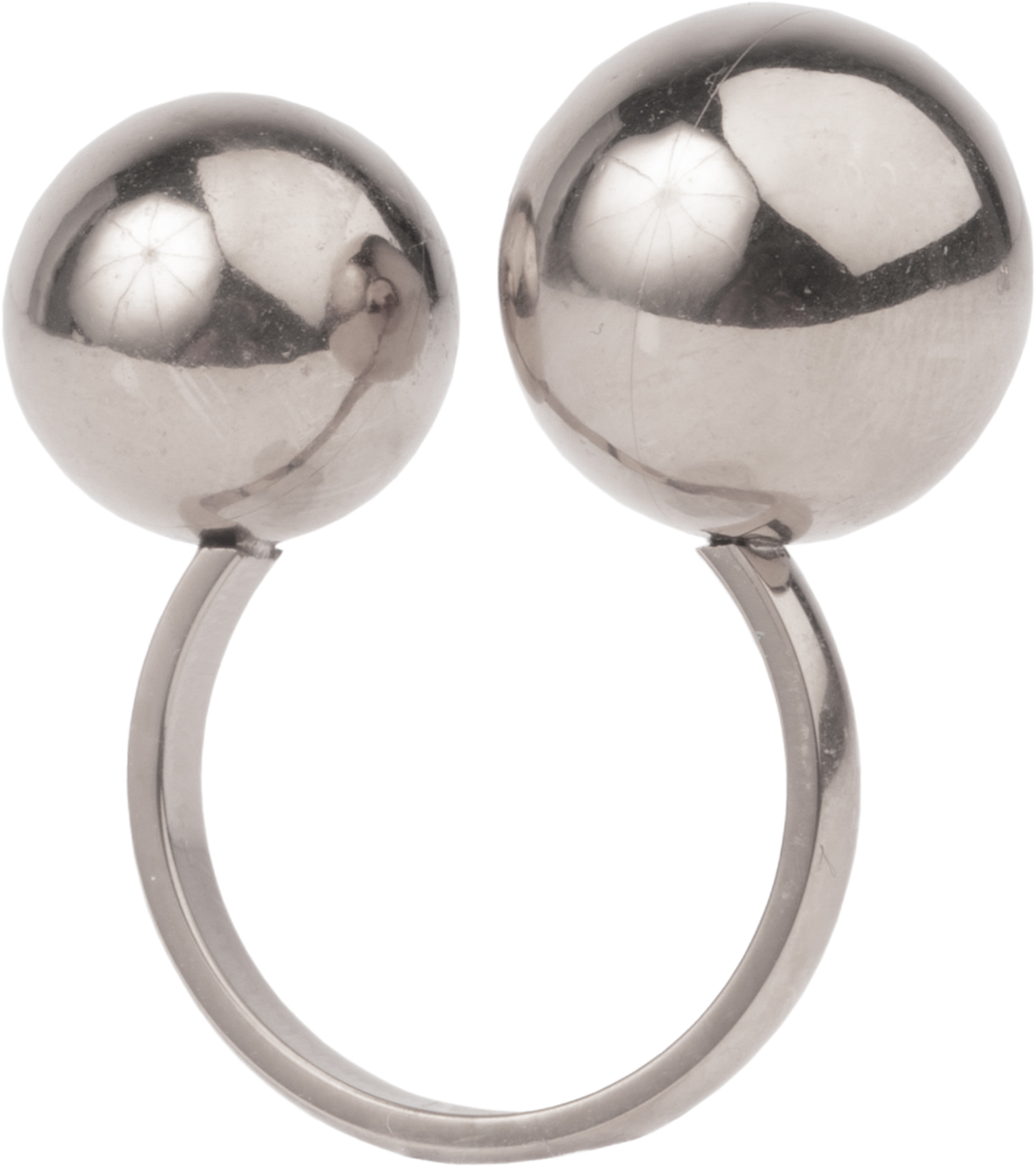 Divine Steel Ring, från pfgSTOCKHOLM, i färgen silver. Klicka för att öppna bilden i stort format