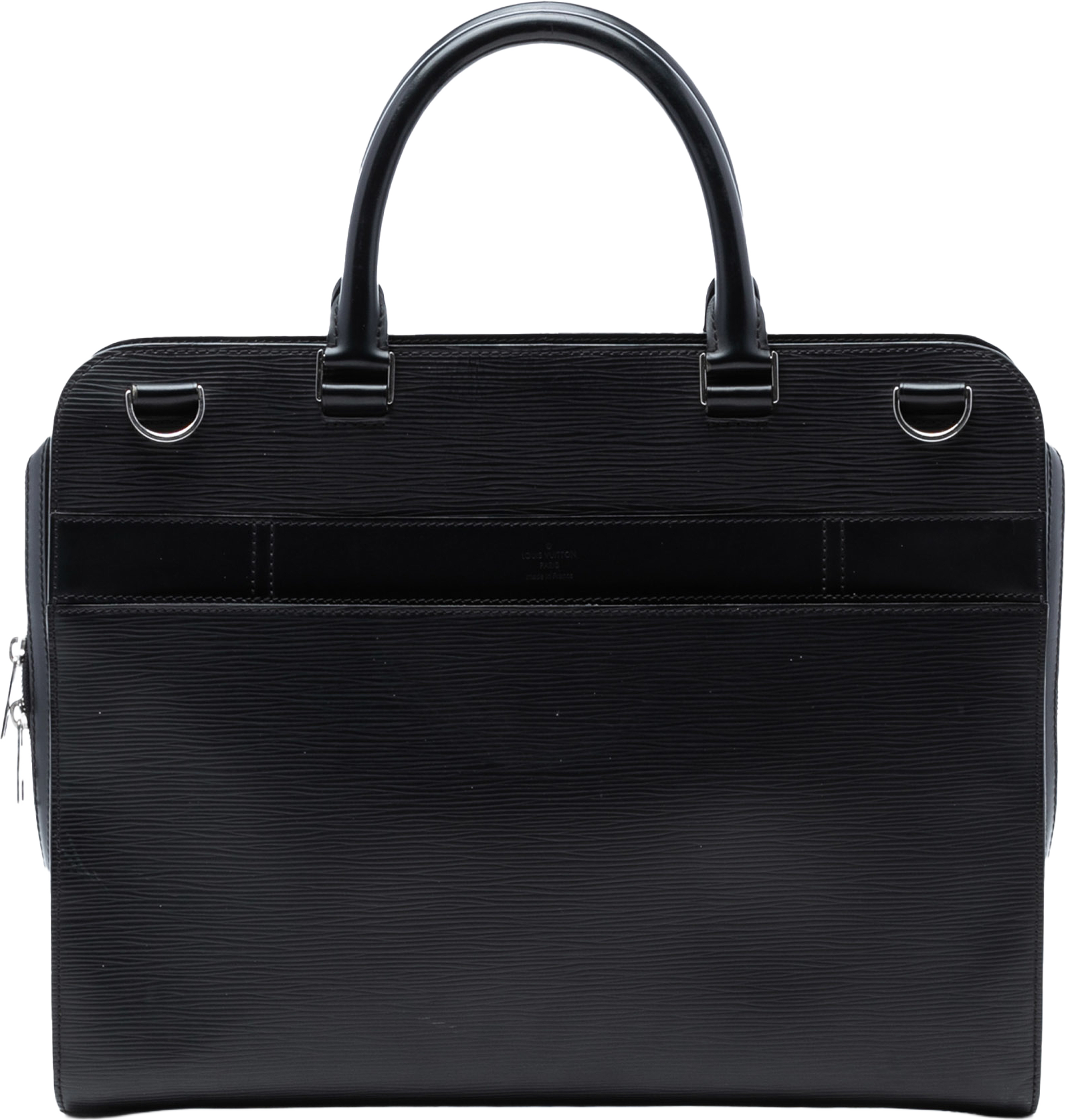 Louis Vuitton Epi Bassano Gm, från Luxclusif, i färgen black. Klicka för att öppna bilden i stort format