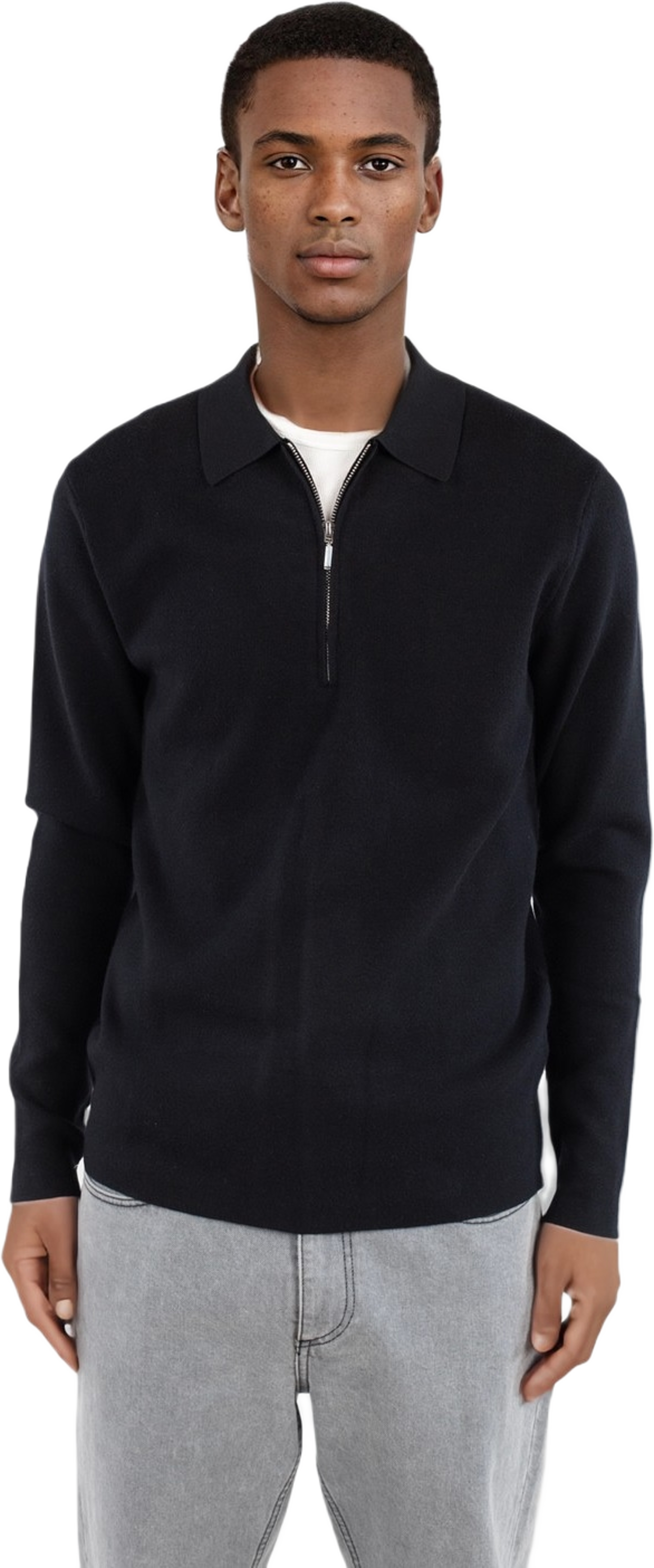 Caleb Knitted Half Zip