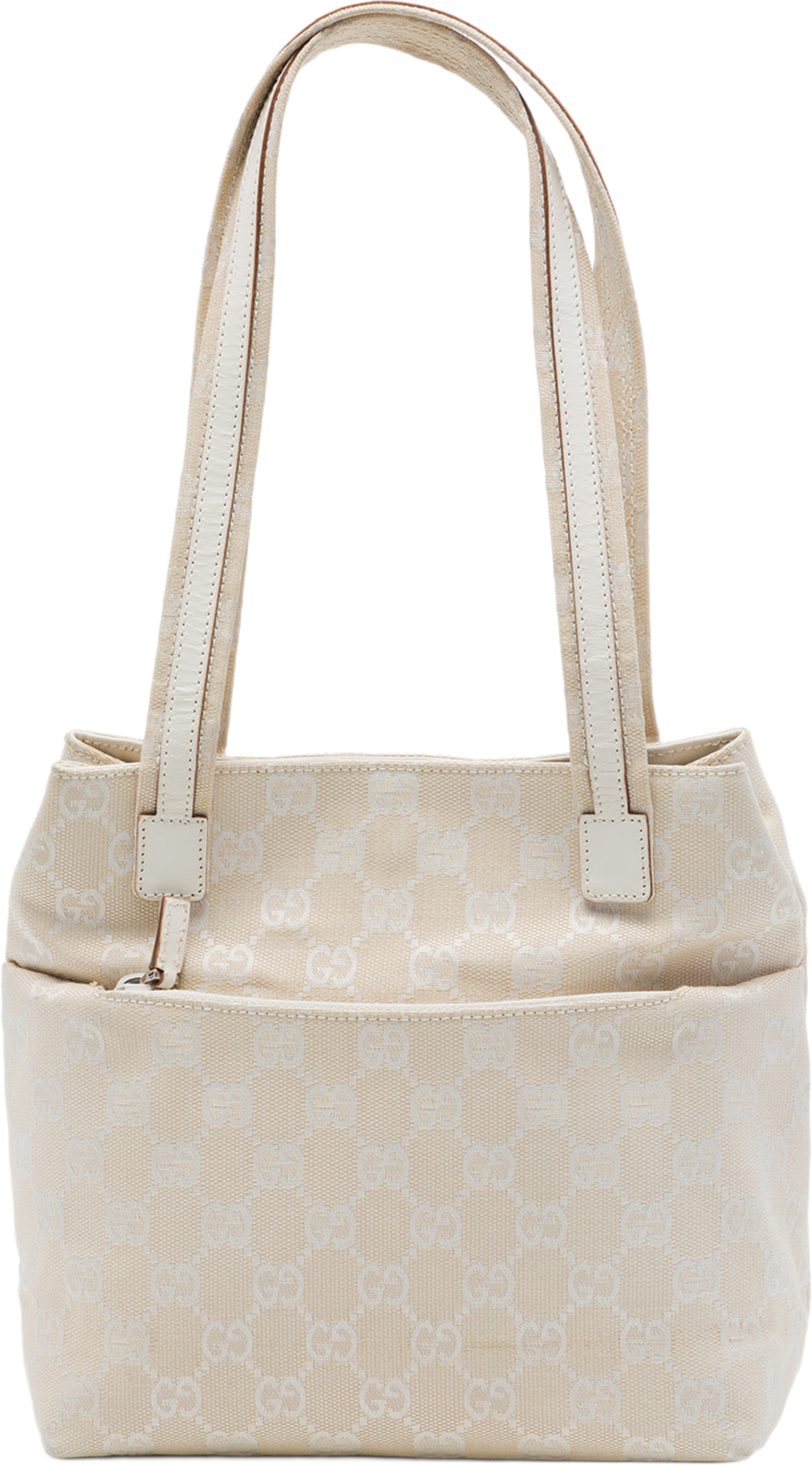 Gucci Gg Canvas Shoulder Bag, från Luxclusif, i färgen brun. Klicka för att öppna bilden i stort format