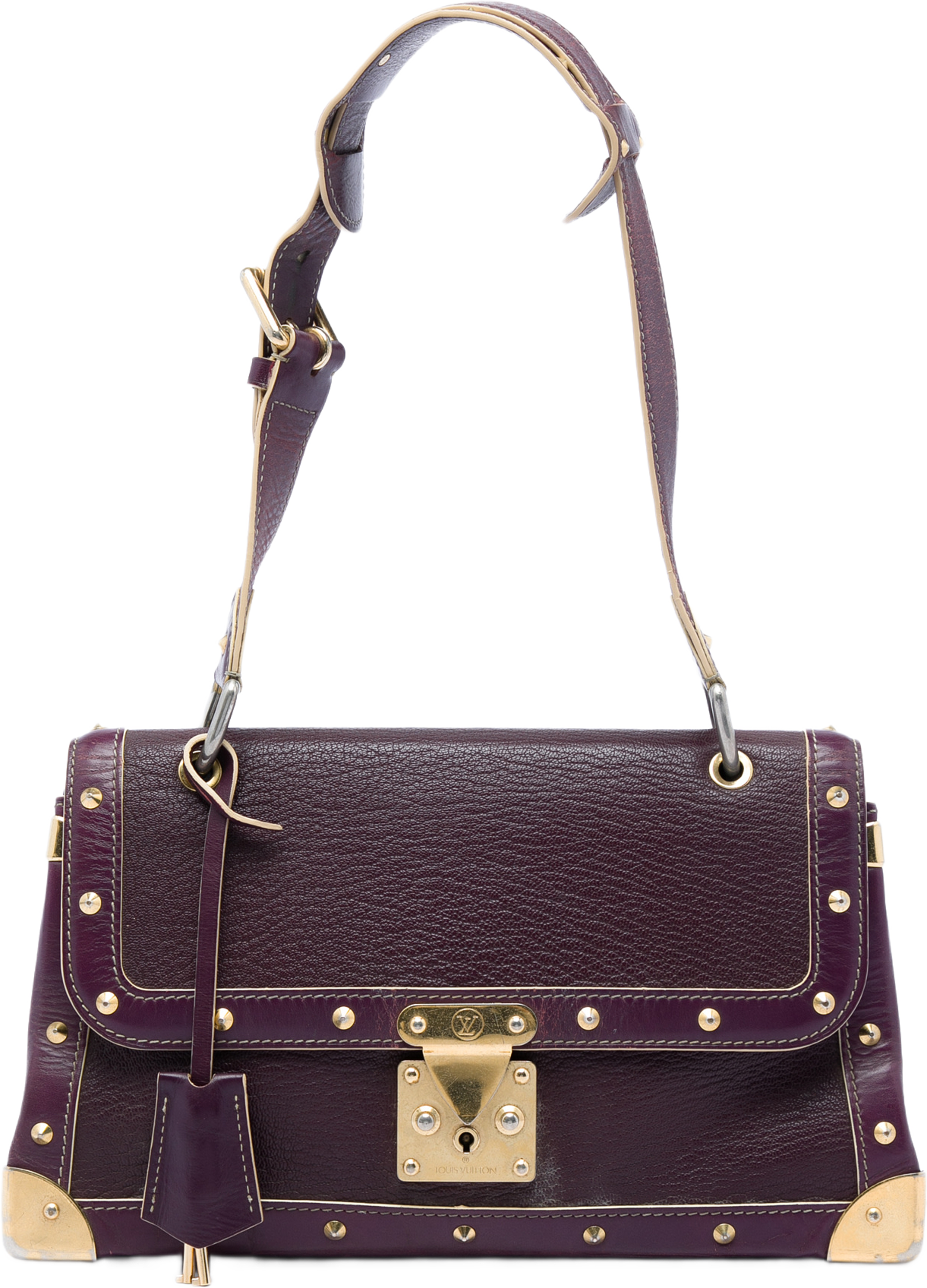 Louis Vuitton Suhali Le Talentueux, från Luxclusif, i färgen purpur. Klicka för att öppna bilden i stort format