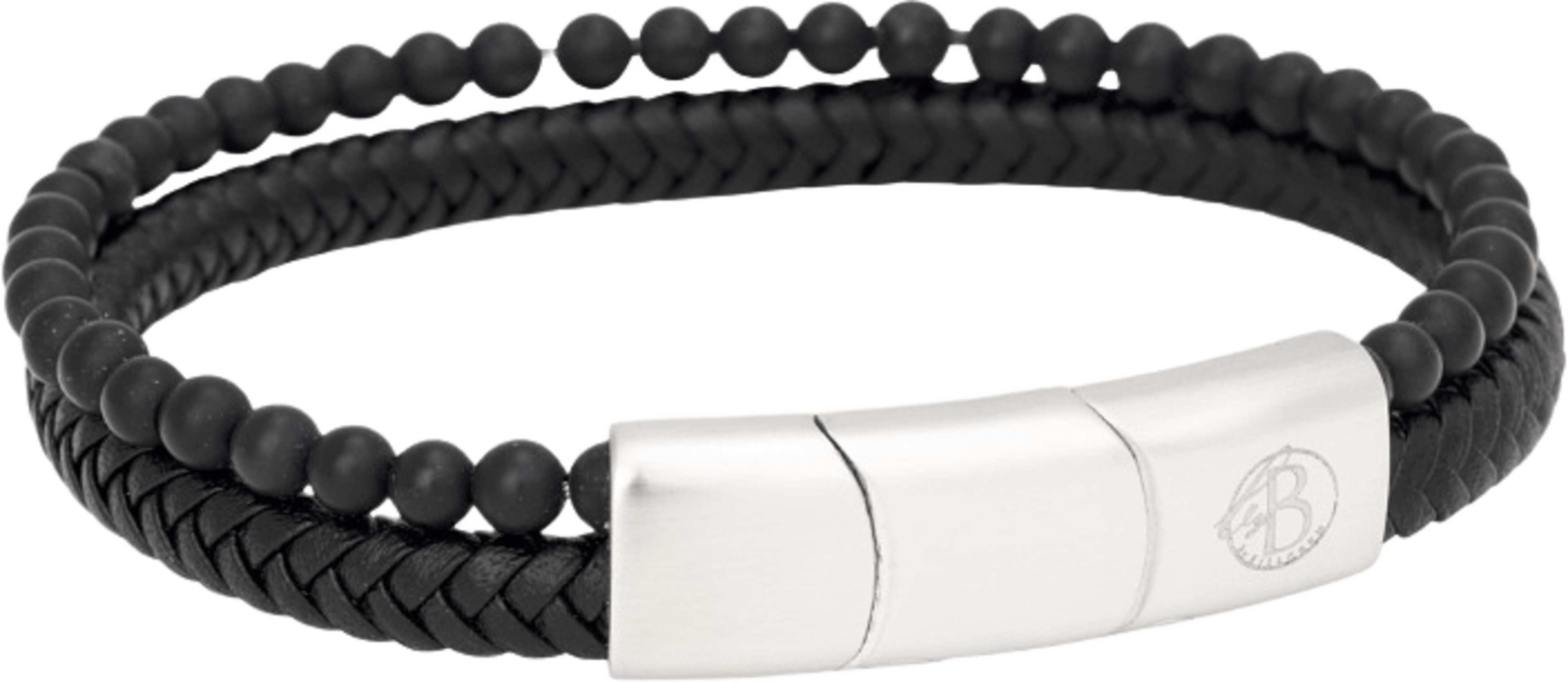 Linton Läderarmband, från by BILLGREN, i färgen black. Klicka för att öppna bilden i stort format