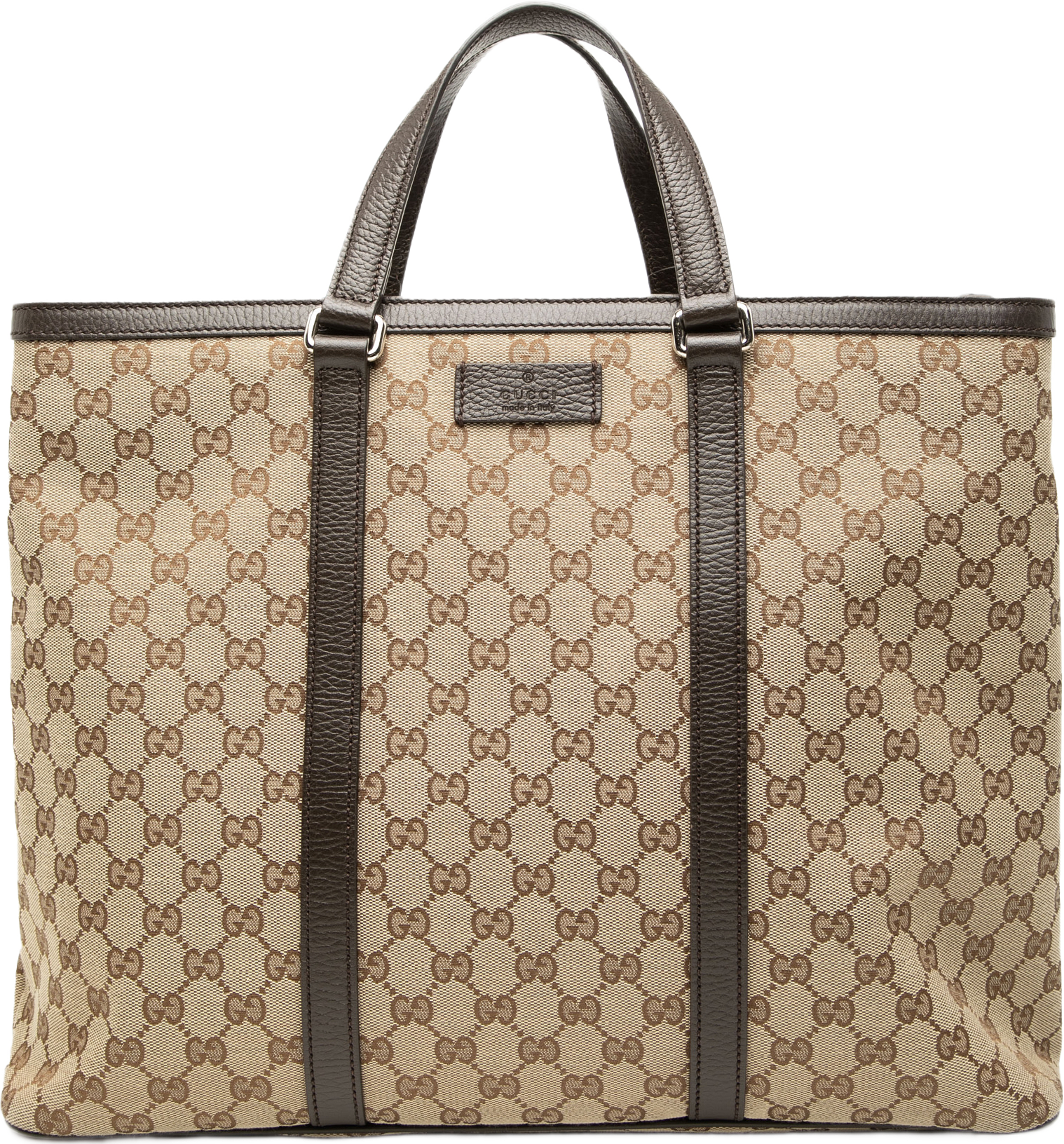 Gucci Gg Canvas Joy Tote, från Luxclusif, i färgen beige. Klicka för att öppna bilden i stort format