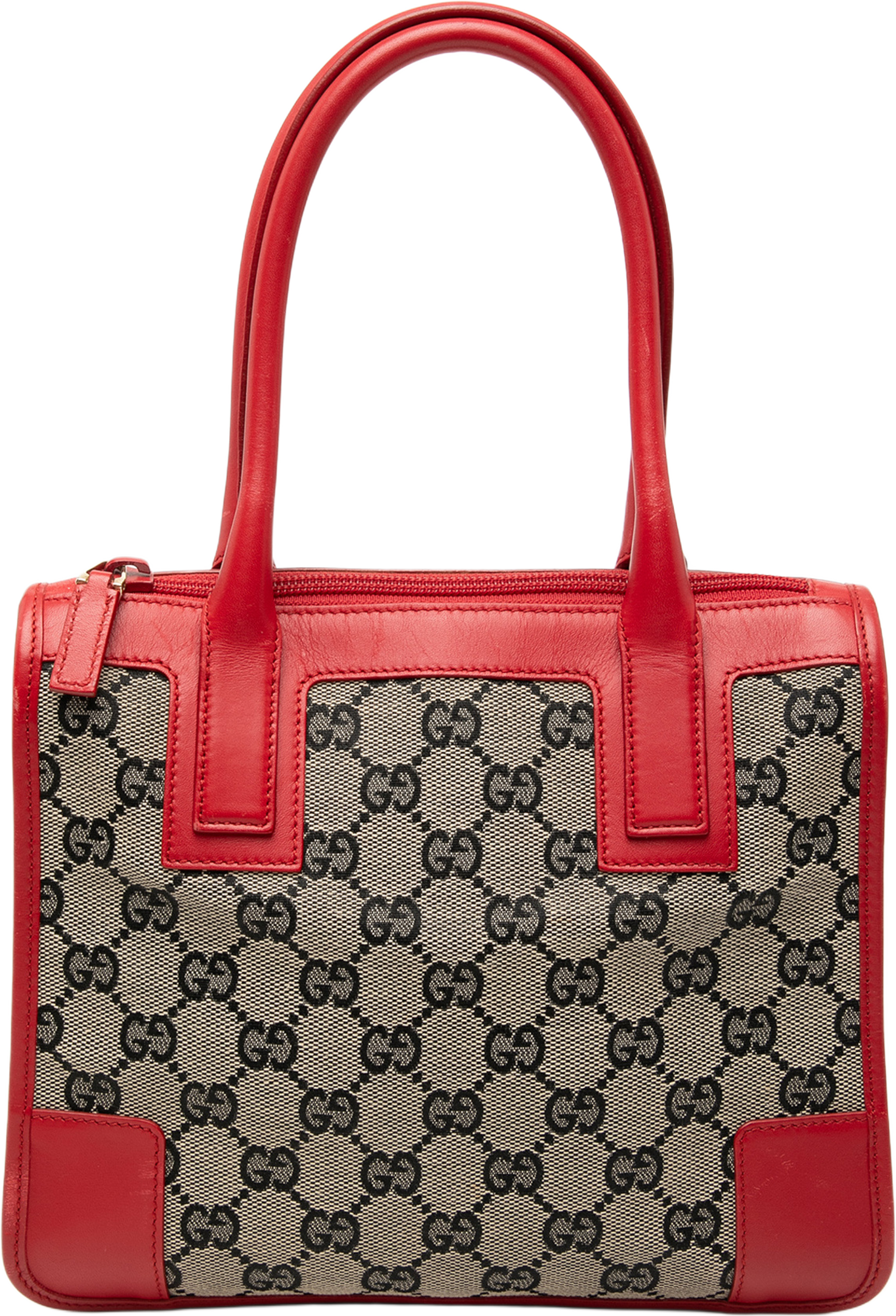 Gucci Gg Canvas Handbag, från Luxclusif, i färgen beige. Klicka för att öppna bilden i stort format