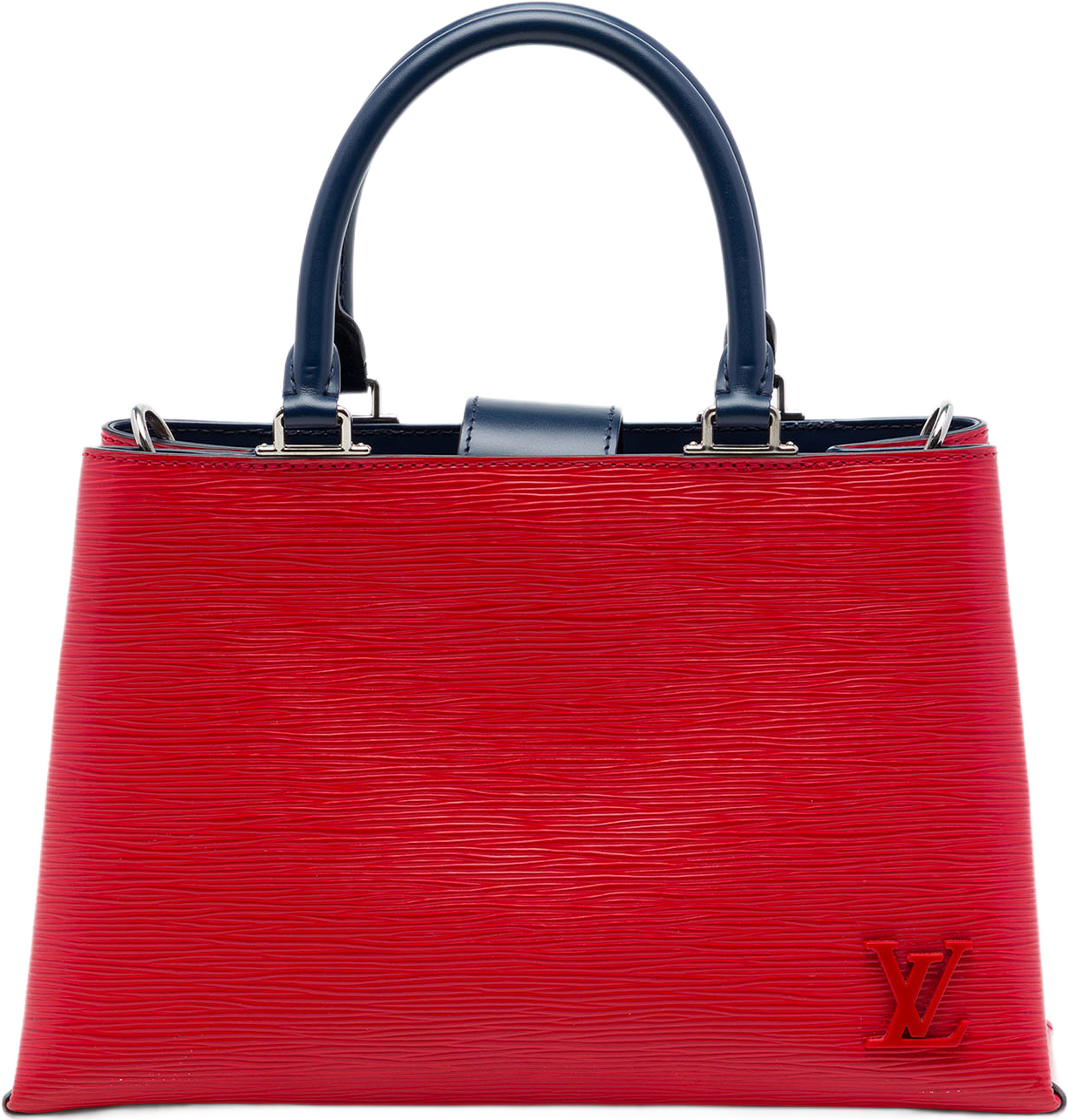 Louis Vuitton Epi Kleber Pm, från Luxclusif, i färgen röd. Klicka för att öppna bilden i stort format