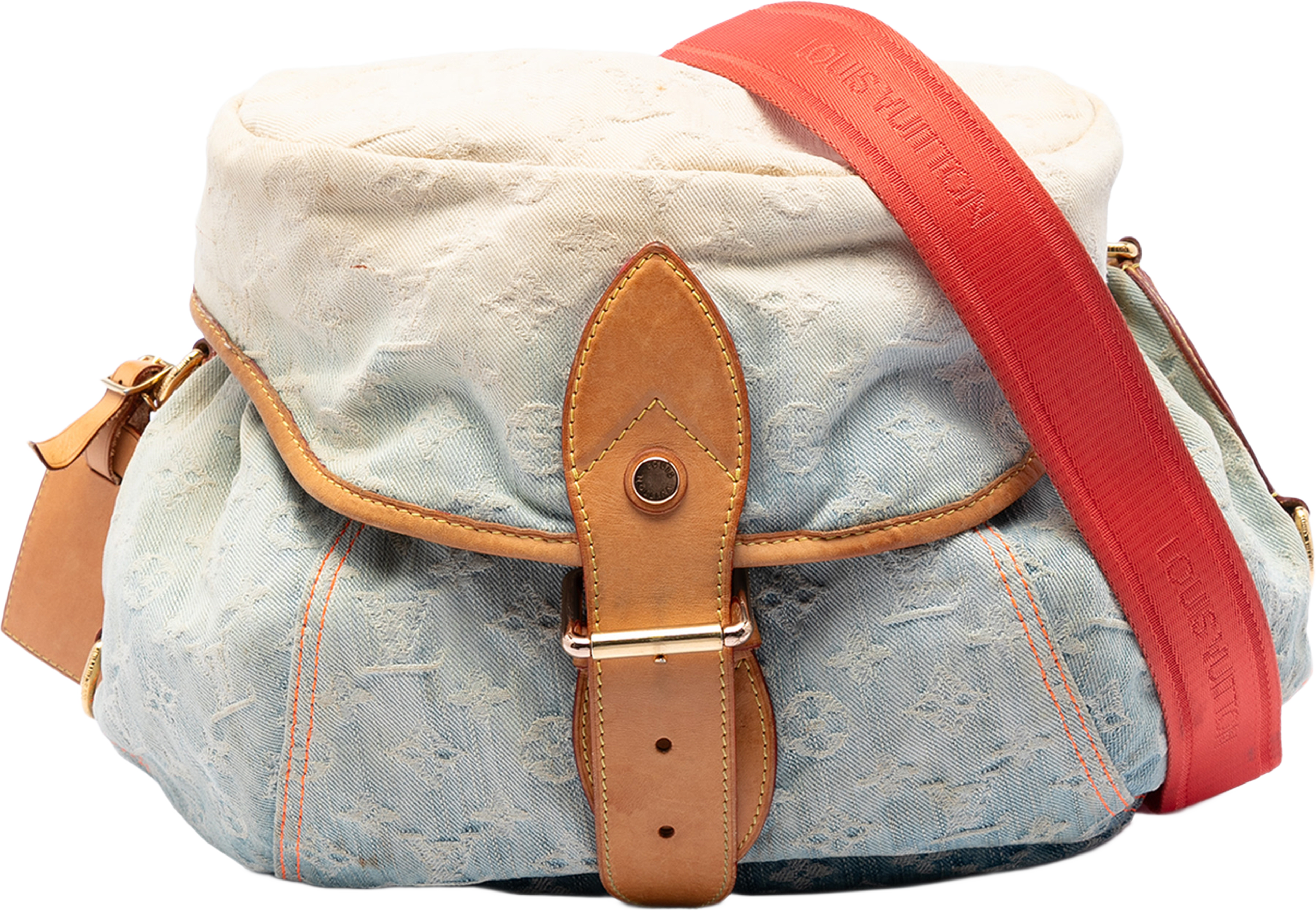 Louis Vuitton Monogram Denim Sunshine, från Luxclusif, i färgen light blue. Klicka för att öppna bilden i stort format