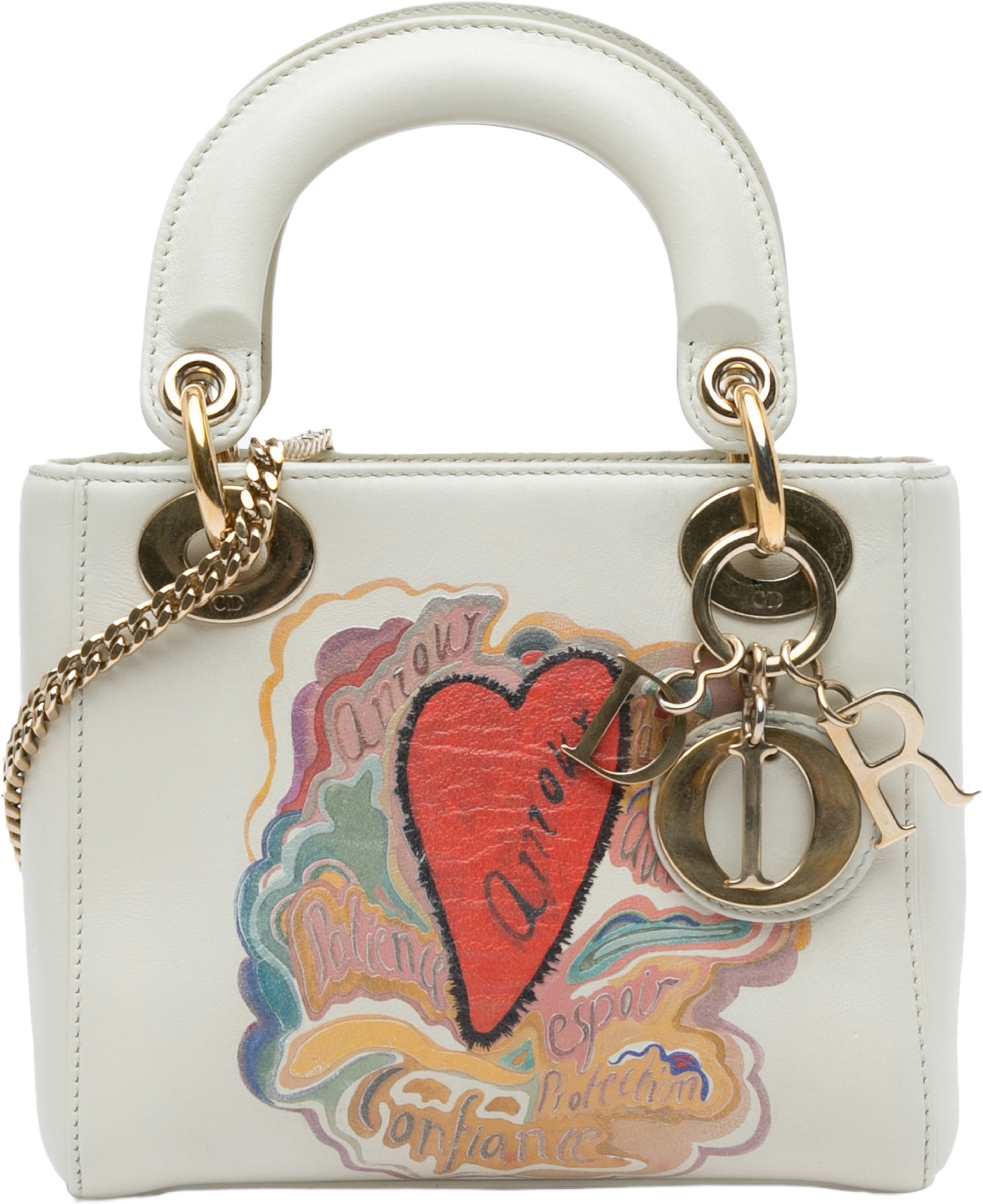 Dior Niki De Saint Phalle Mini Calfskin Dioramour Lady Dior