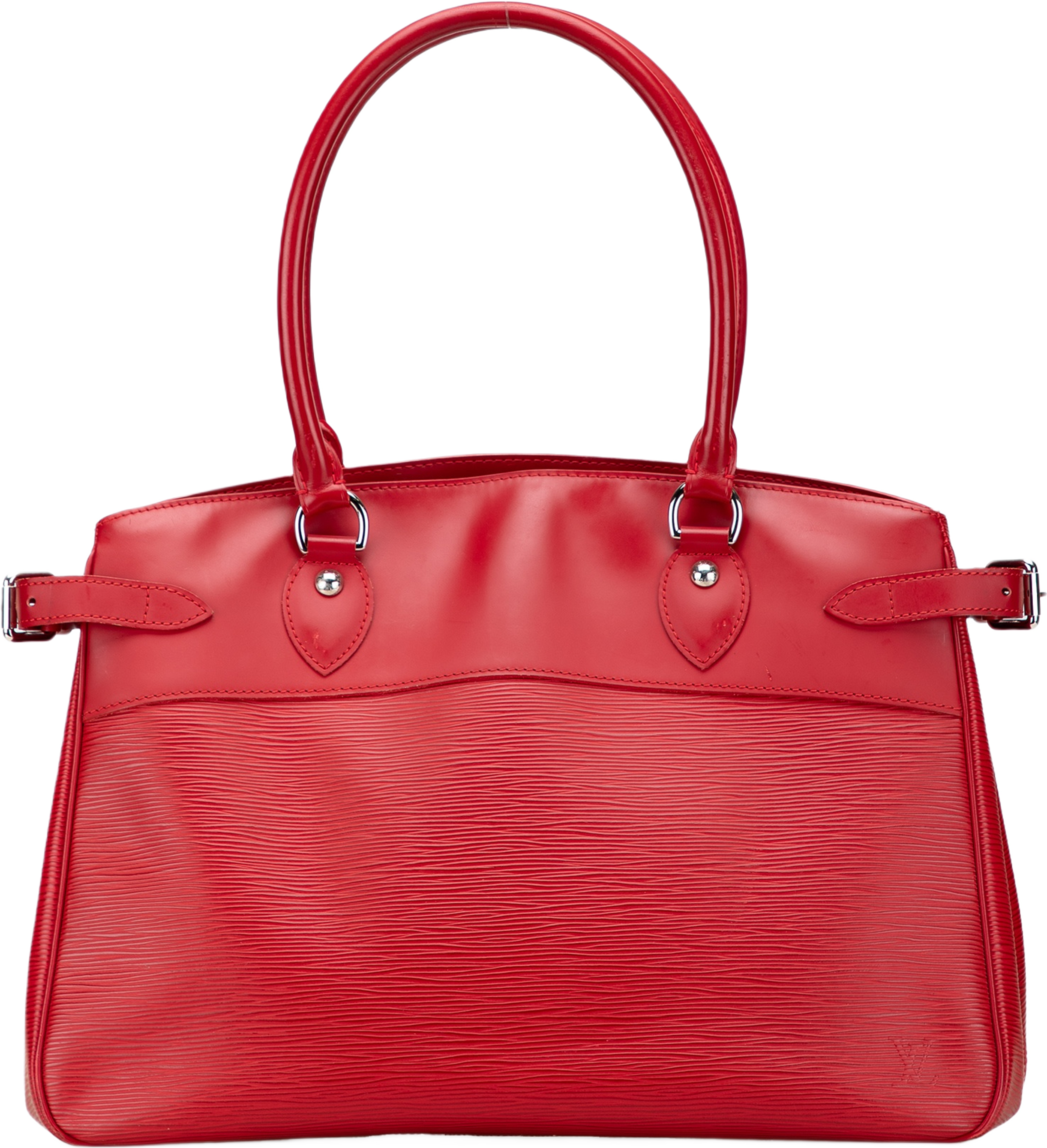 Louis Vuitton Epi Passy Gm, från Luxclusif, i färgen red. Klicka för att öppna bilden i stort format