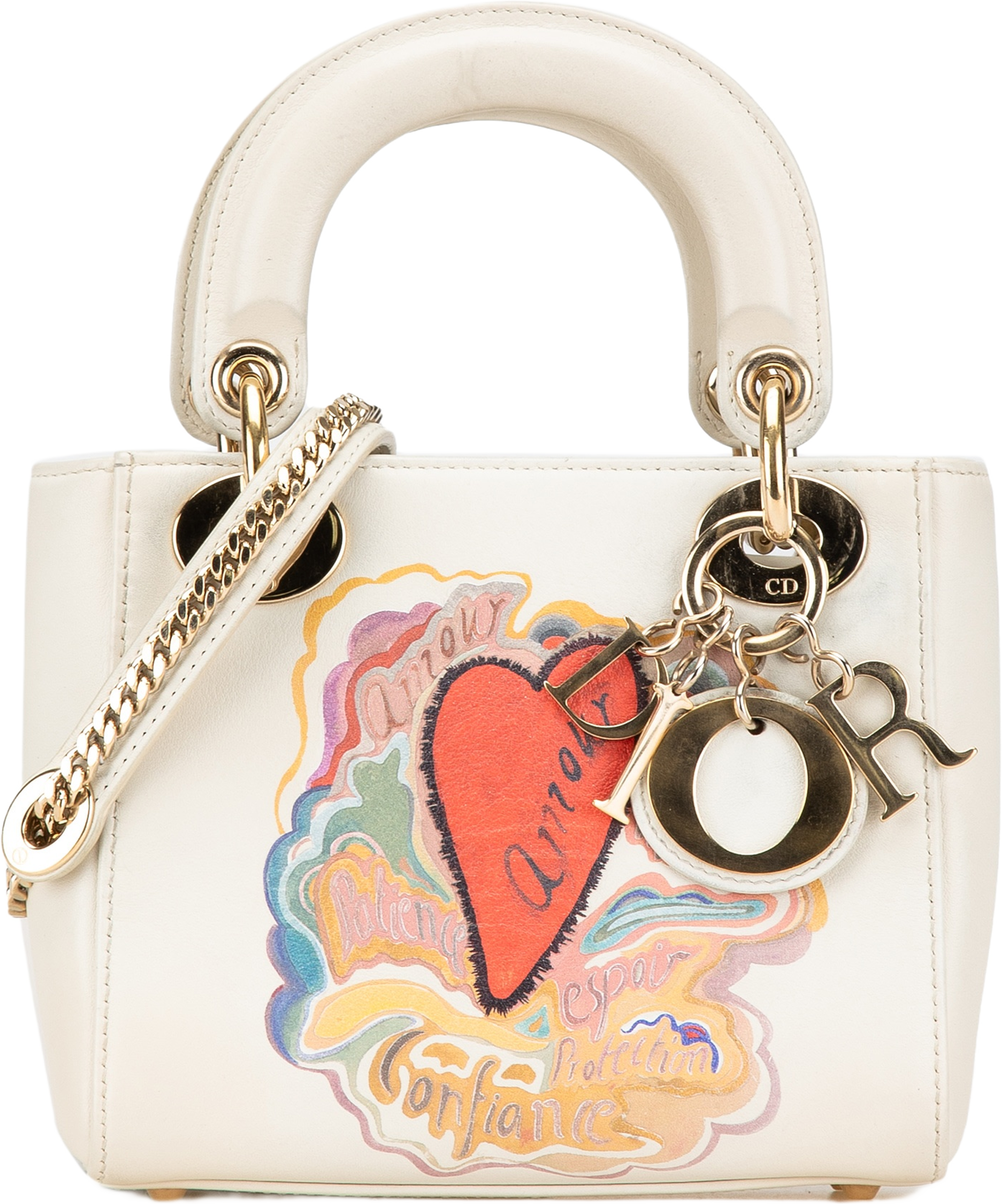 Dior Niki De Saint Phalle Mini Calfskin Dioramour Lady Dior