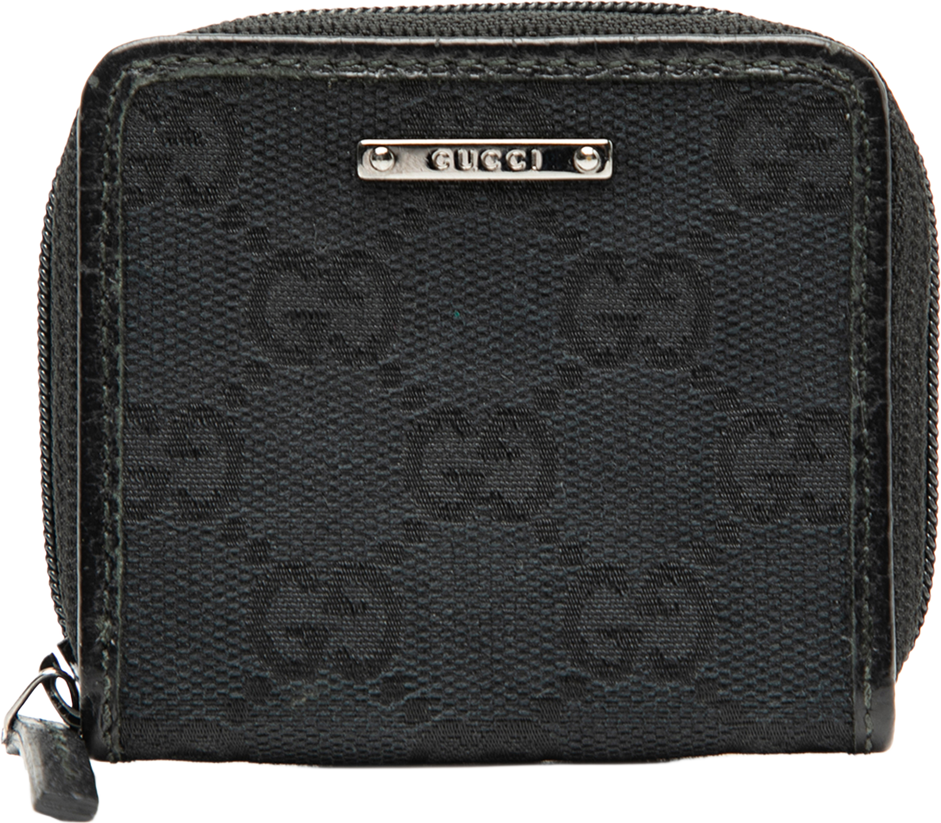 Gucci Gg Canvas Coin Pouch, från Luxclusif, i färgen black. Klicka för att öppna bilden i stort format