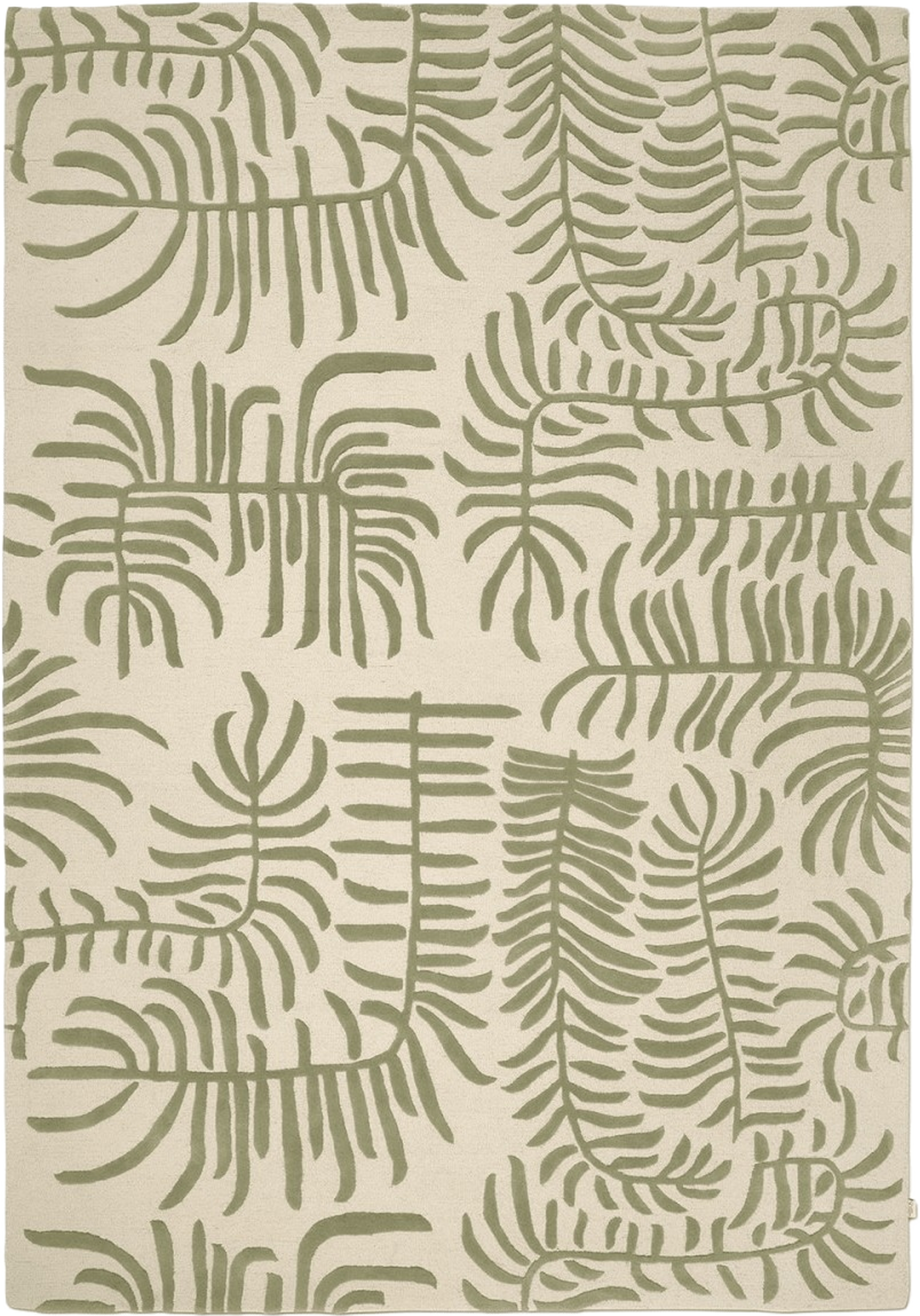 Matta Palma 170x230cm, från Classic Collection, i färgen grön. Klicka för att öppna bilden i stort format