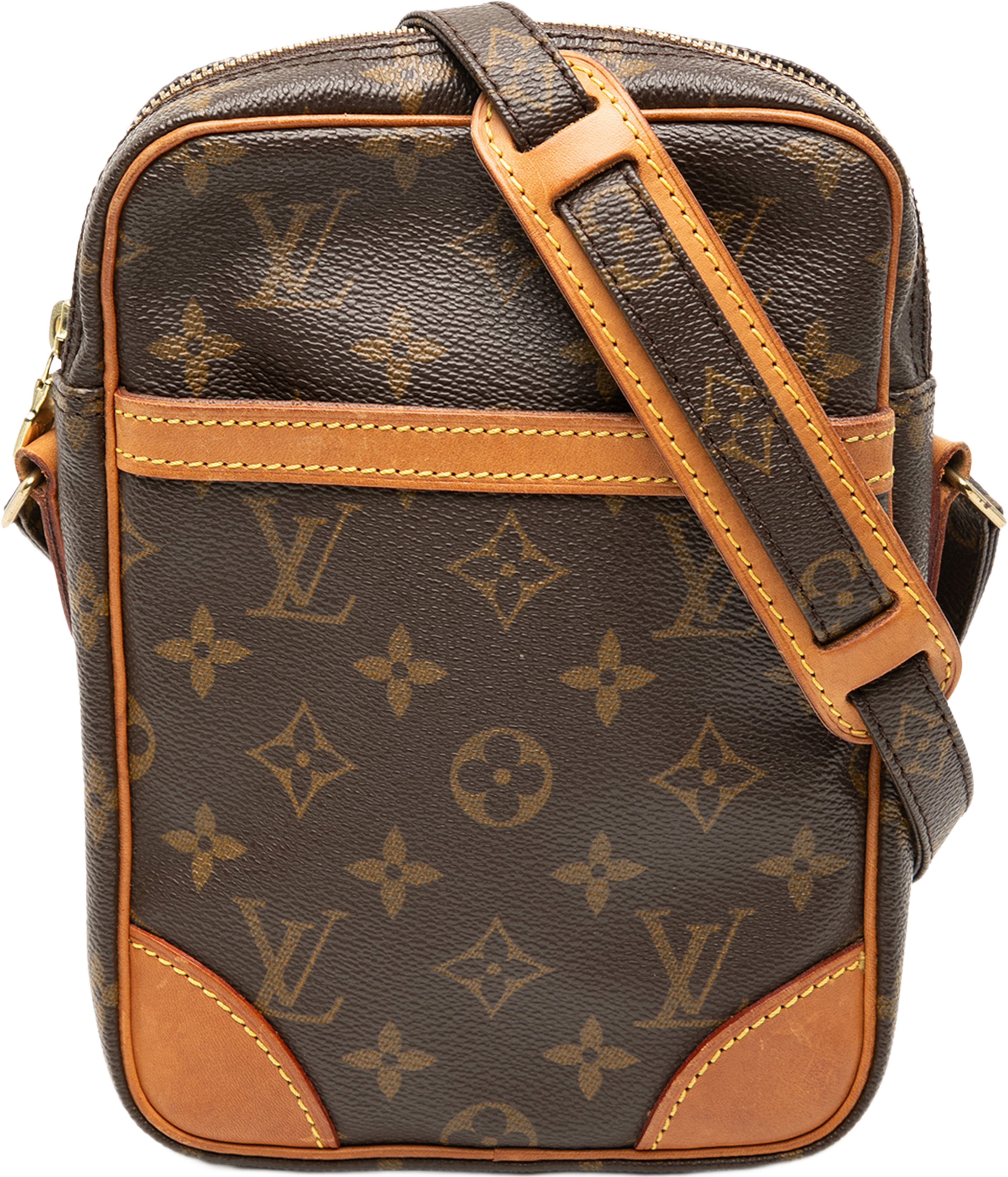 Louis Vuitton Monogram Danube, från Luxclusif, i färgen brown. Klicka för att öppna bilden i stort format