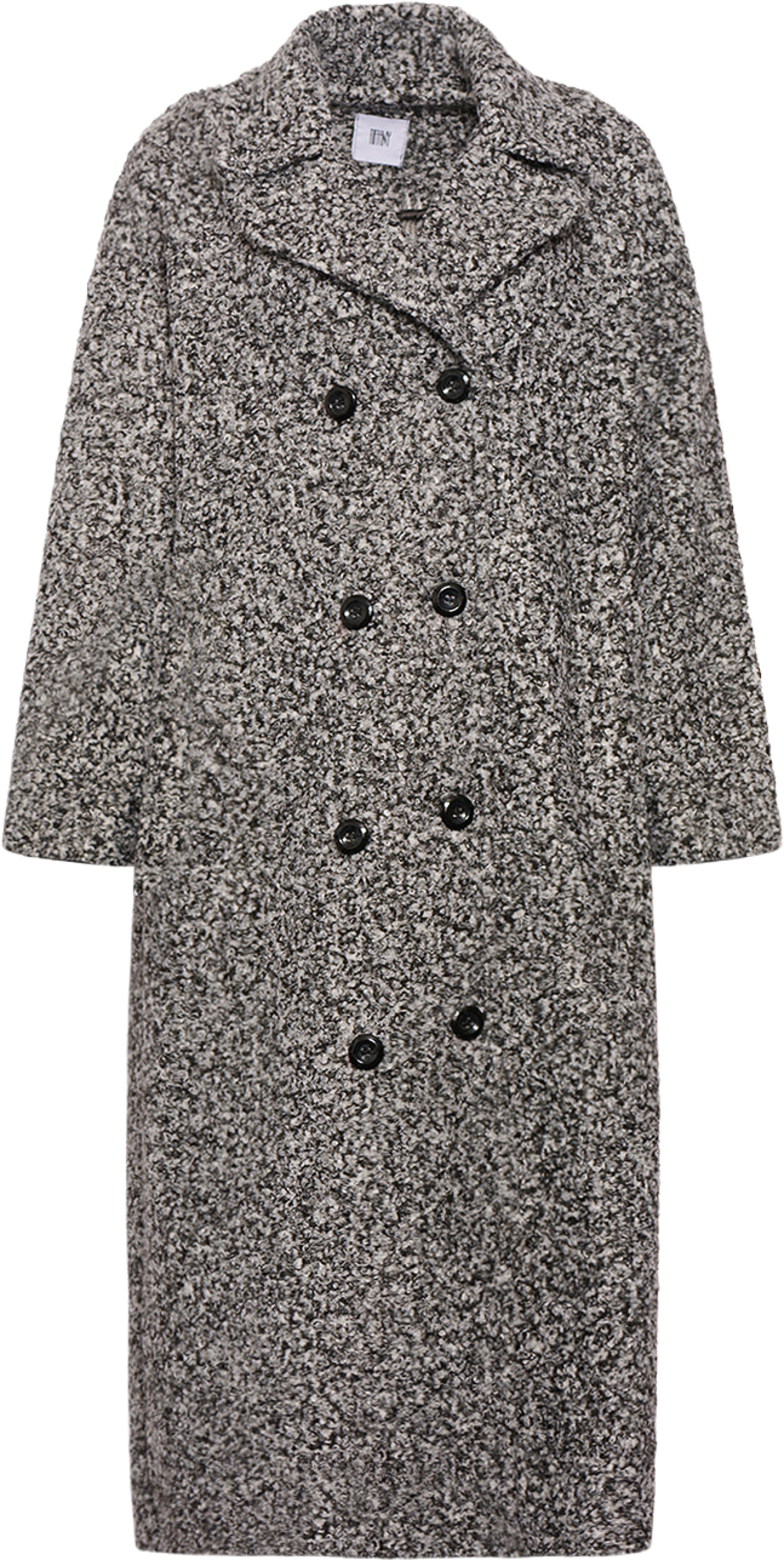 Dodo, Long Coat - Black/white